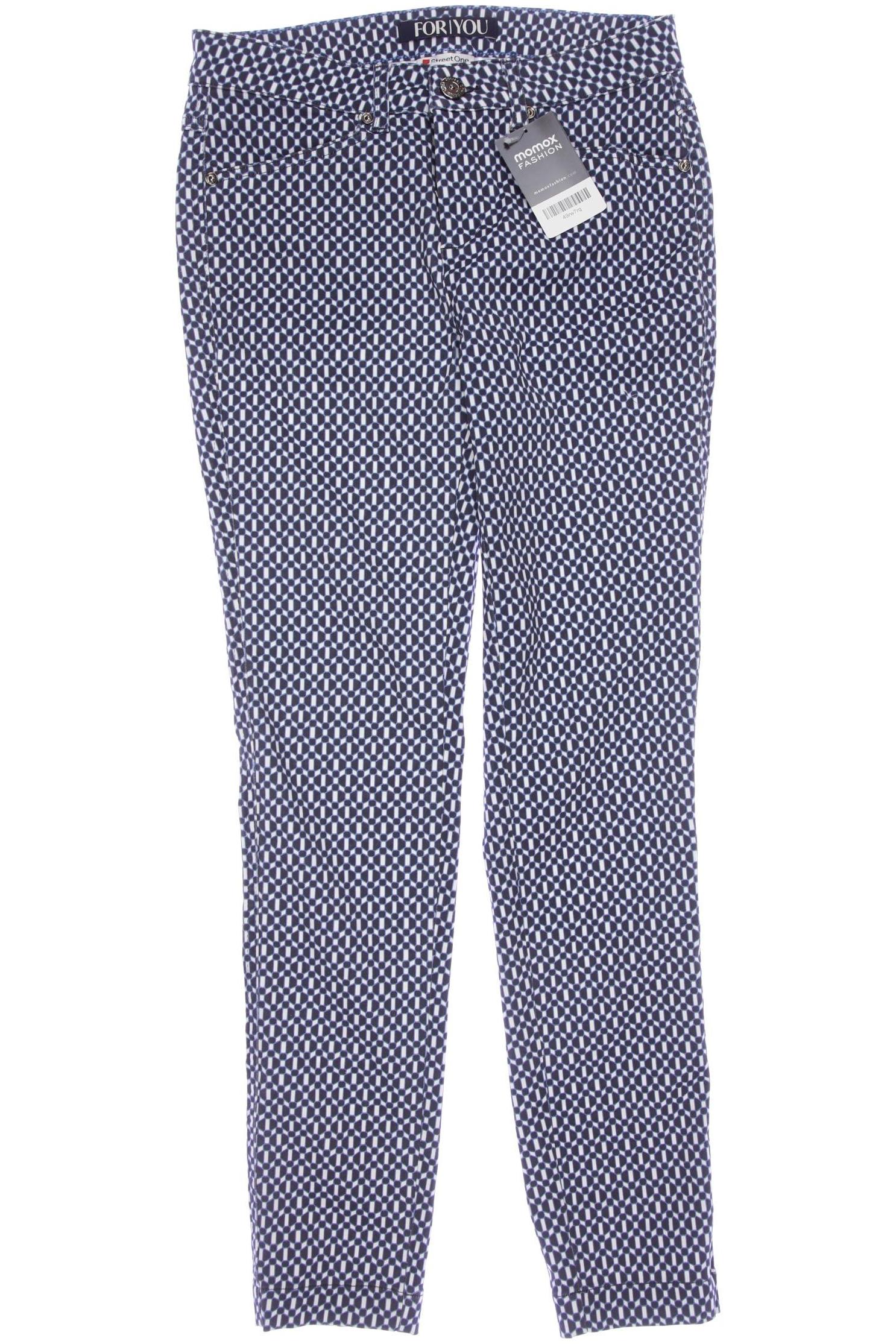 

Street One Damen Stoffhose, blau, Gr. 36