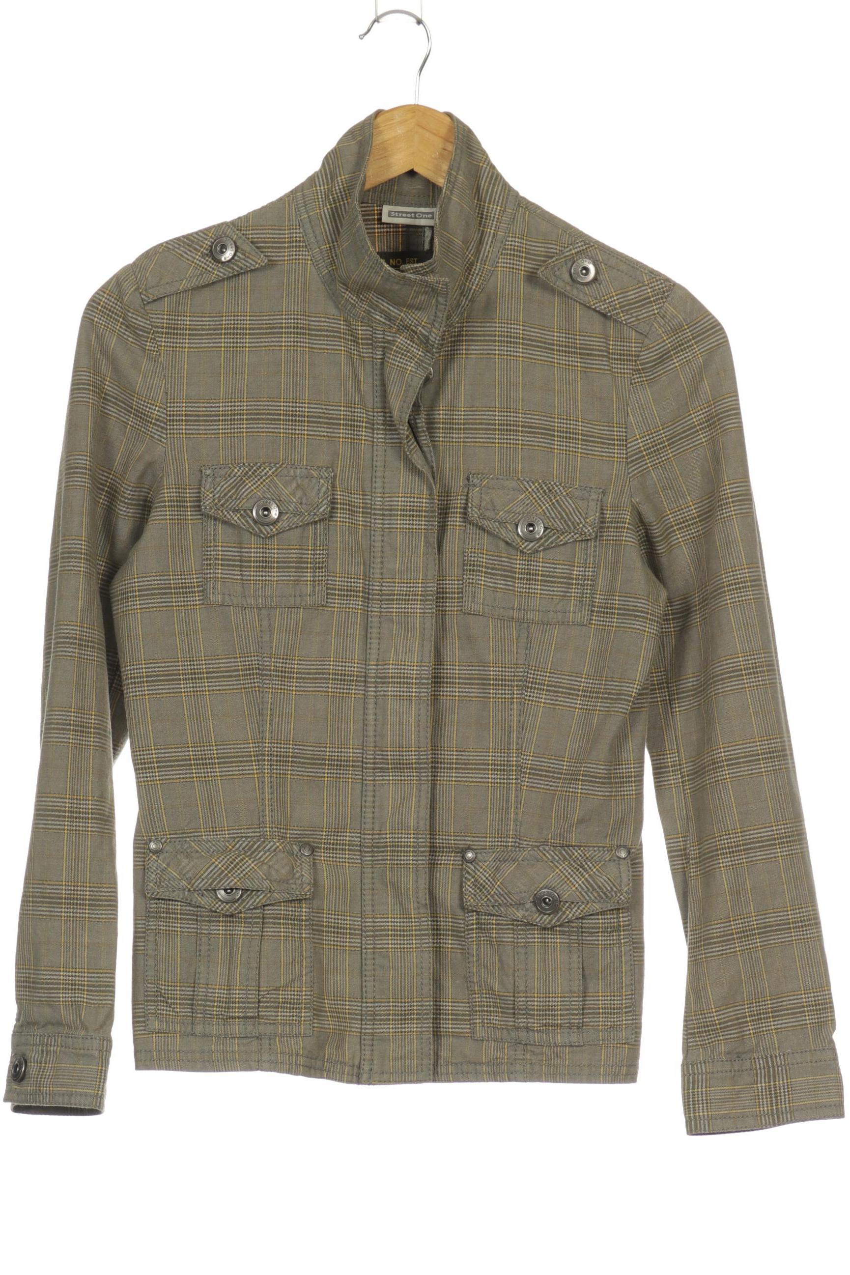 

Street One Damen Jacke, grün, Gr. 34