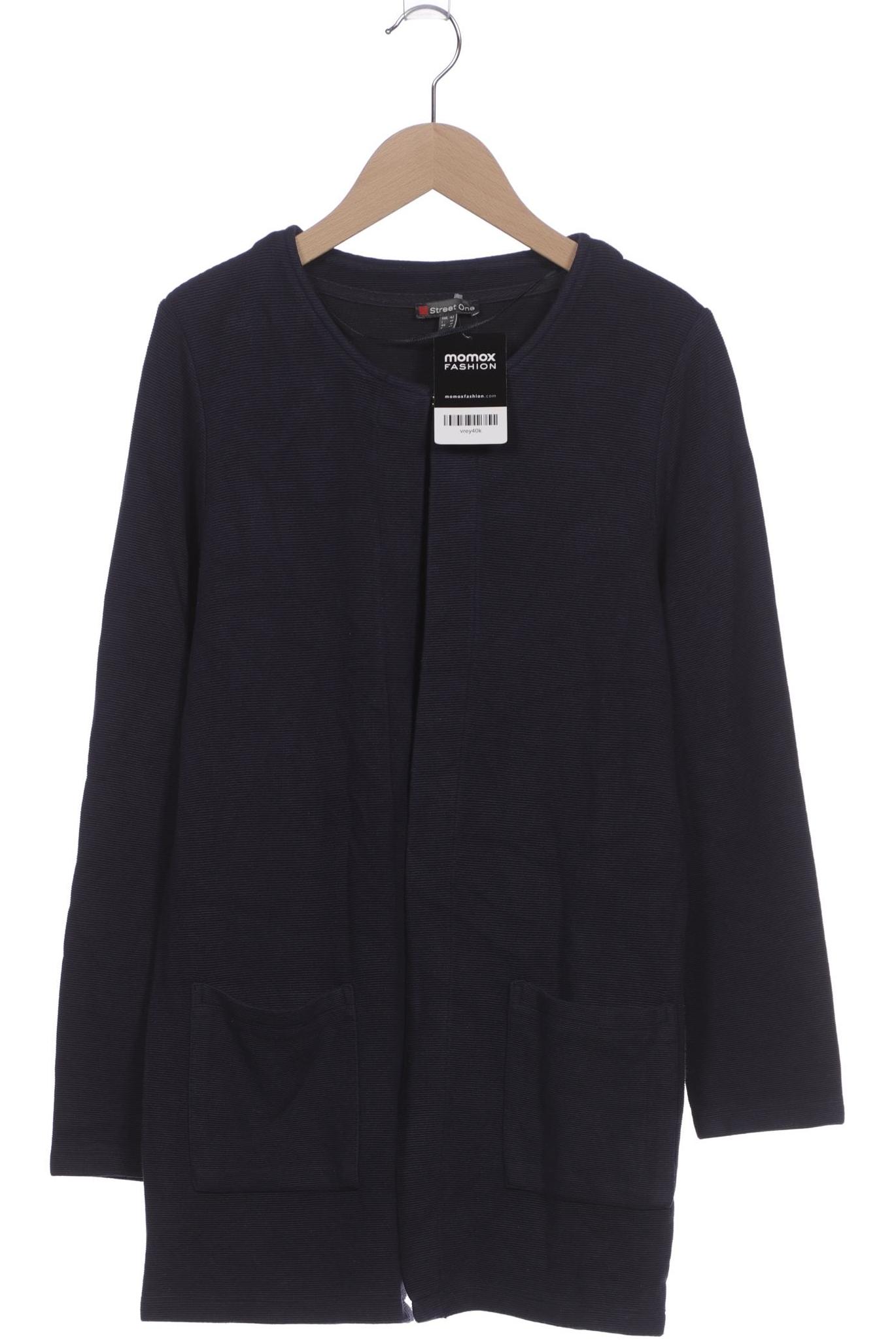 

Street One Damen Strickjacke, marineblau, Gr. 42