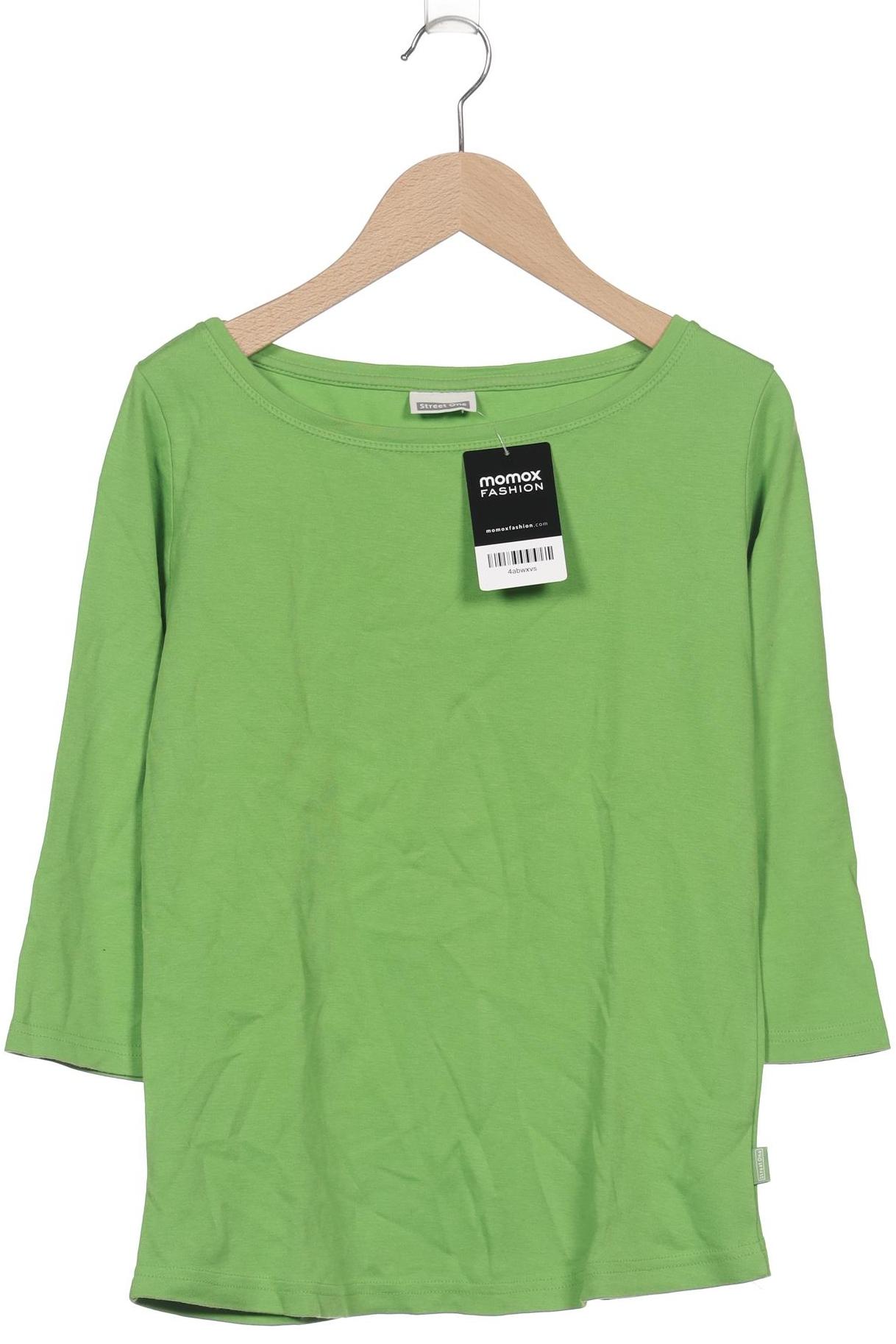 

Street One Damen Langarmshirt, grün, Gr. 38