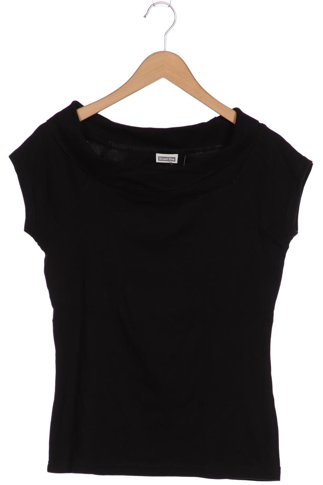 

Street One Damen T-Shirt, schwarz
