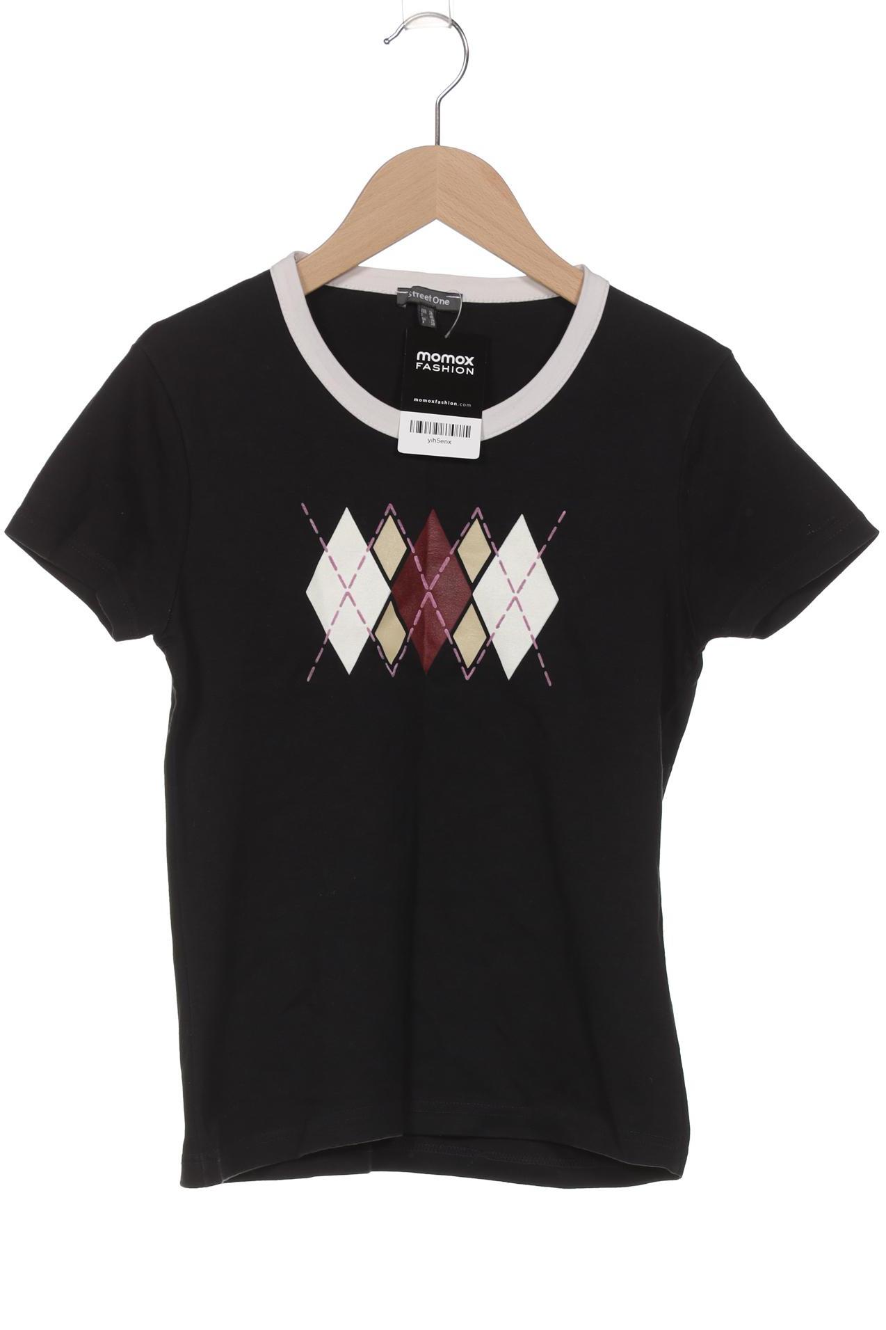 

Street One Damen T-Shirt, schwarz, Gr. 36