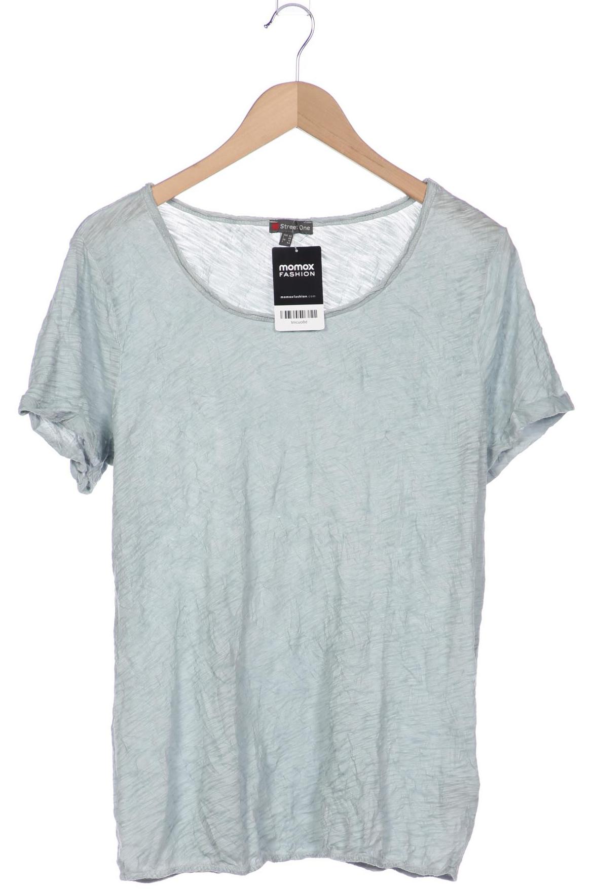 

Street One Damen T-Shirt, hellblau, Gr. 42