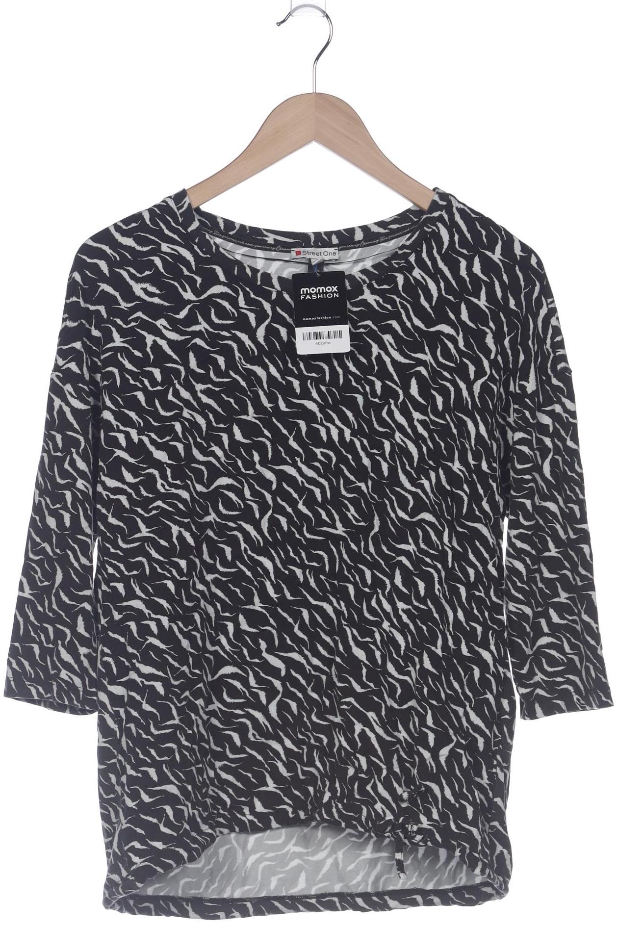 

Street One Damen Langarmshirt, schwarz, Gr. 40