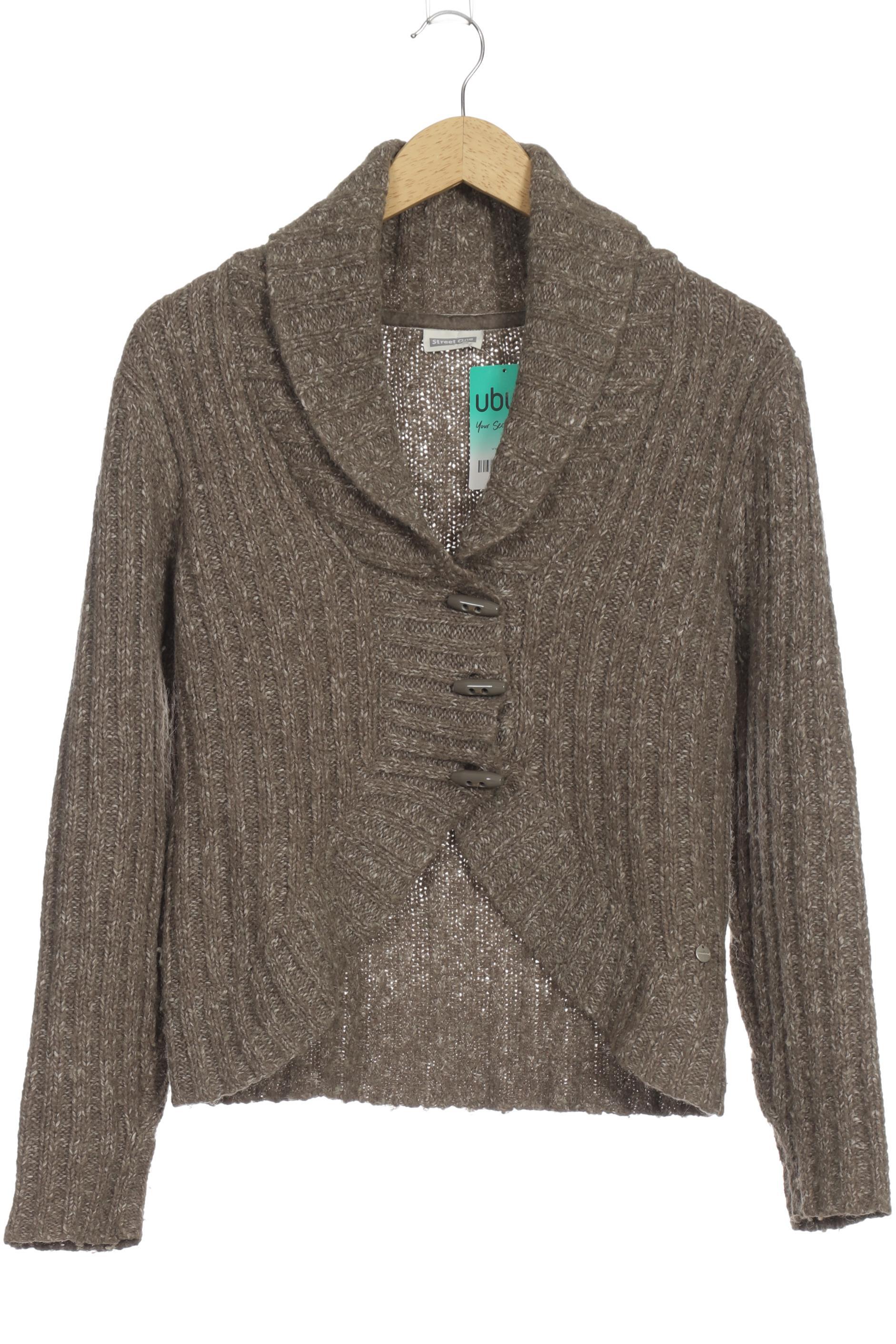 

Street One Damen Strickjacke, braun, Gr. 44