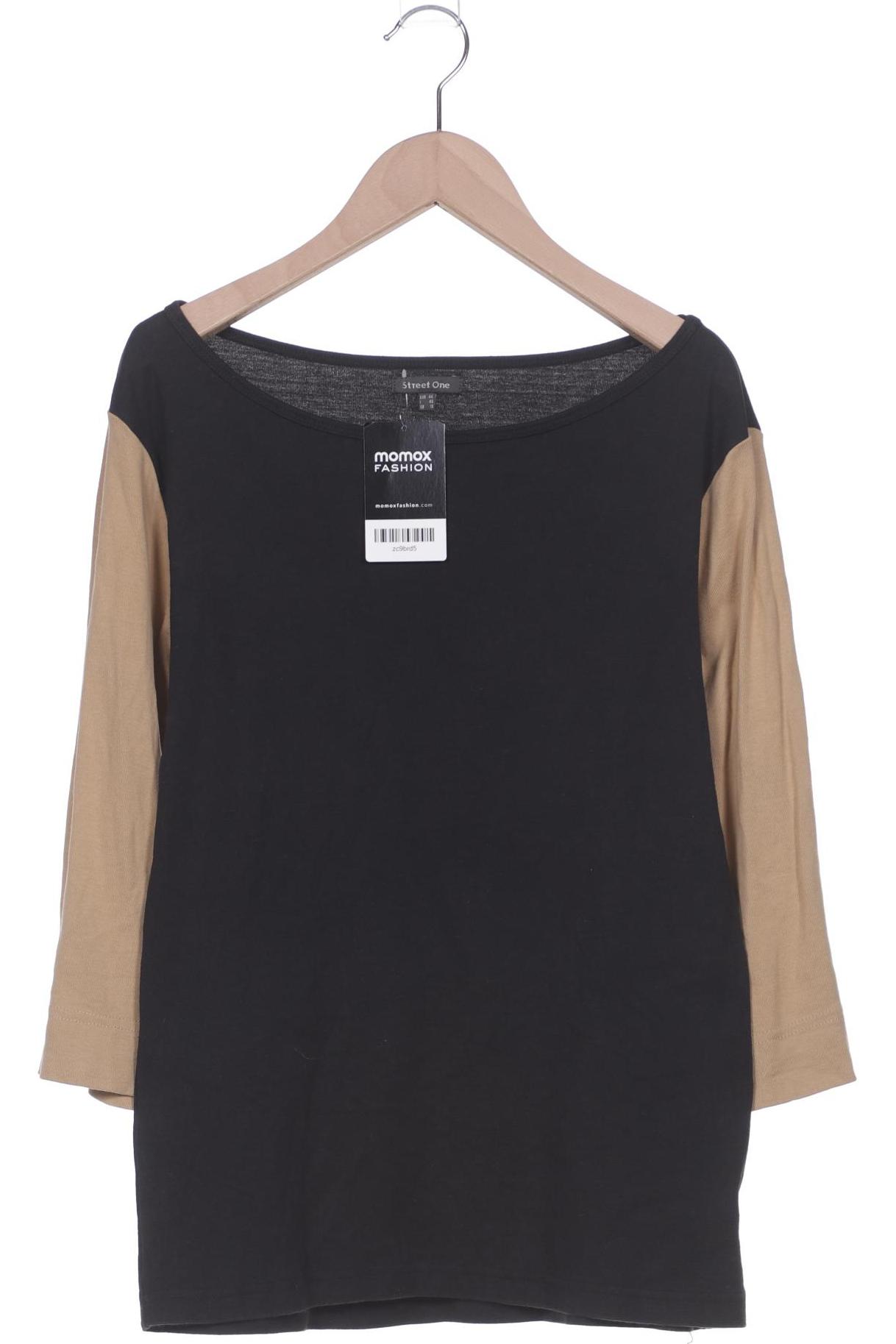 

Street One Damen Langarmshirt, schwarz, Gr. 44