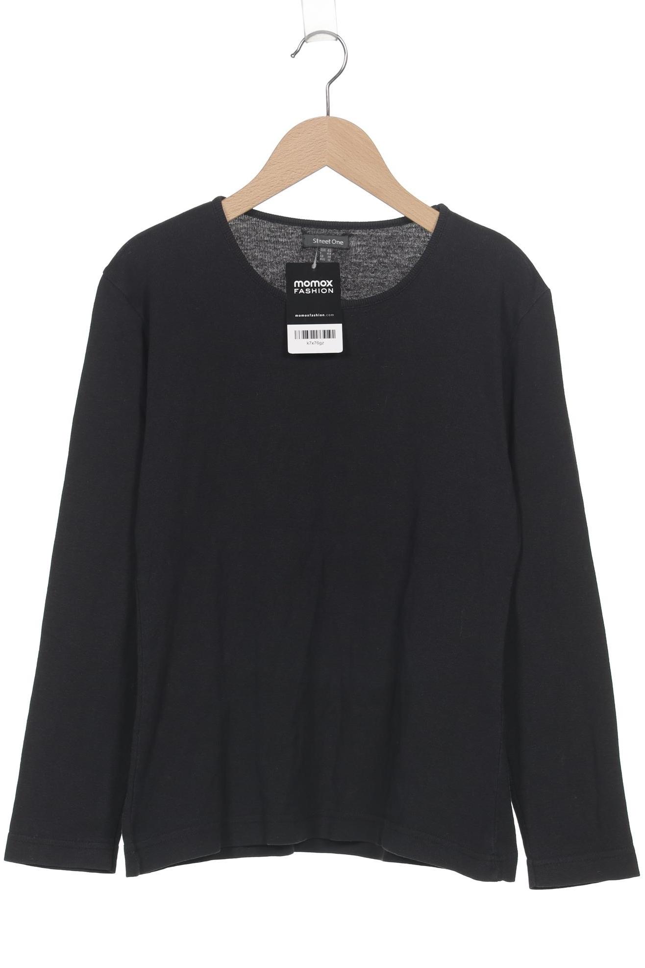 

Street One Damen Langarmshirt, schwarz, Gr. 40
