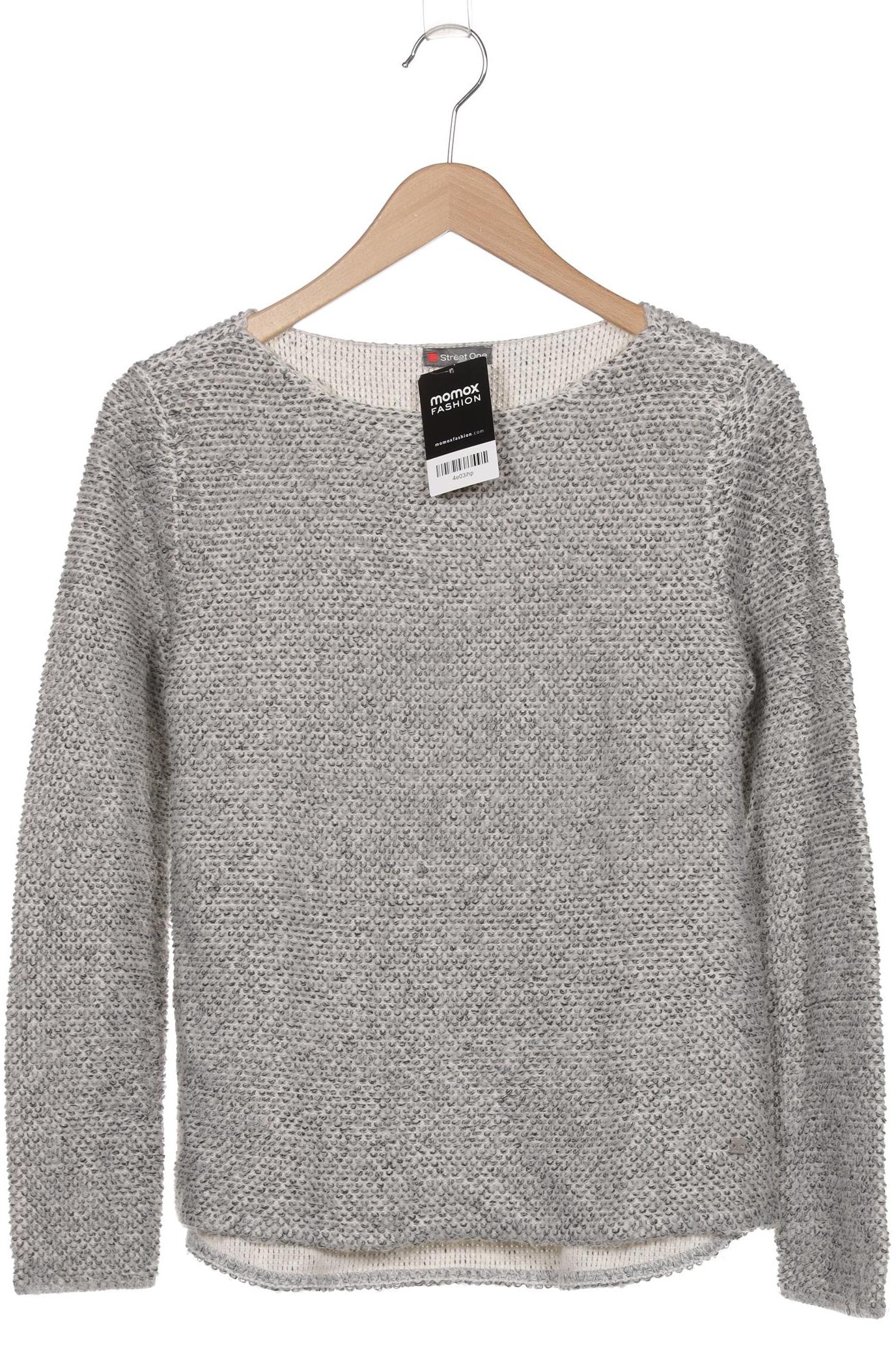 

Street One Damen Pullover, grau, Gr. 38