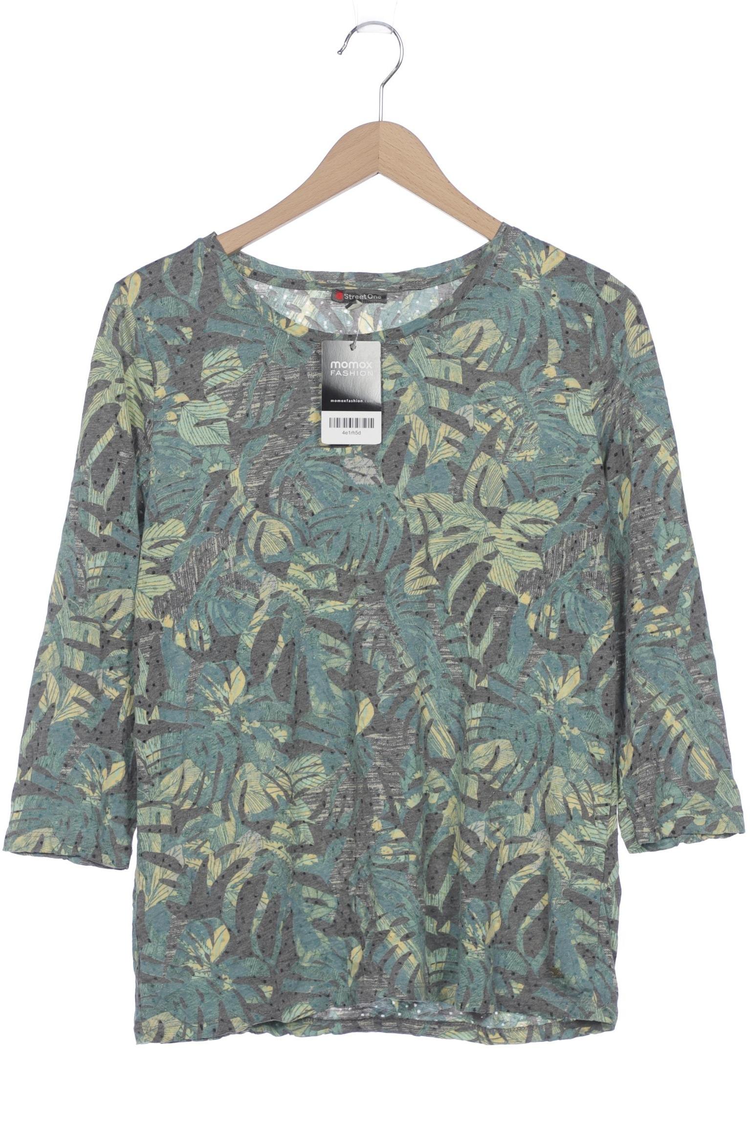 

Street One Damen Langarmshirt, grün, Gr. 40