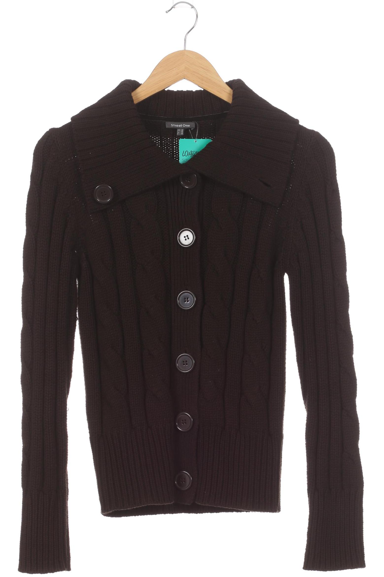 

Street One Damen Strickjacke, braun, Gr. 38