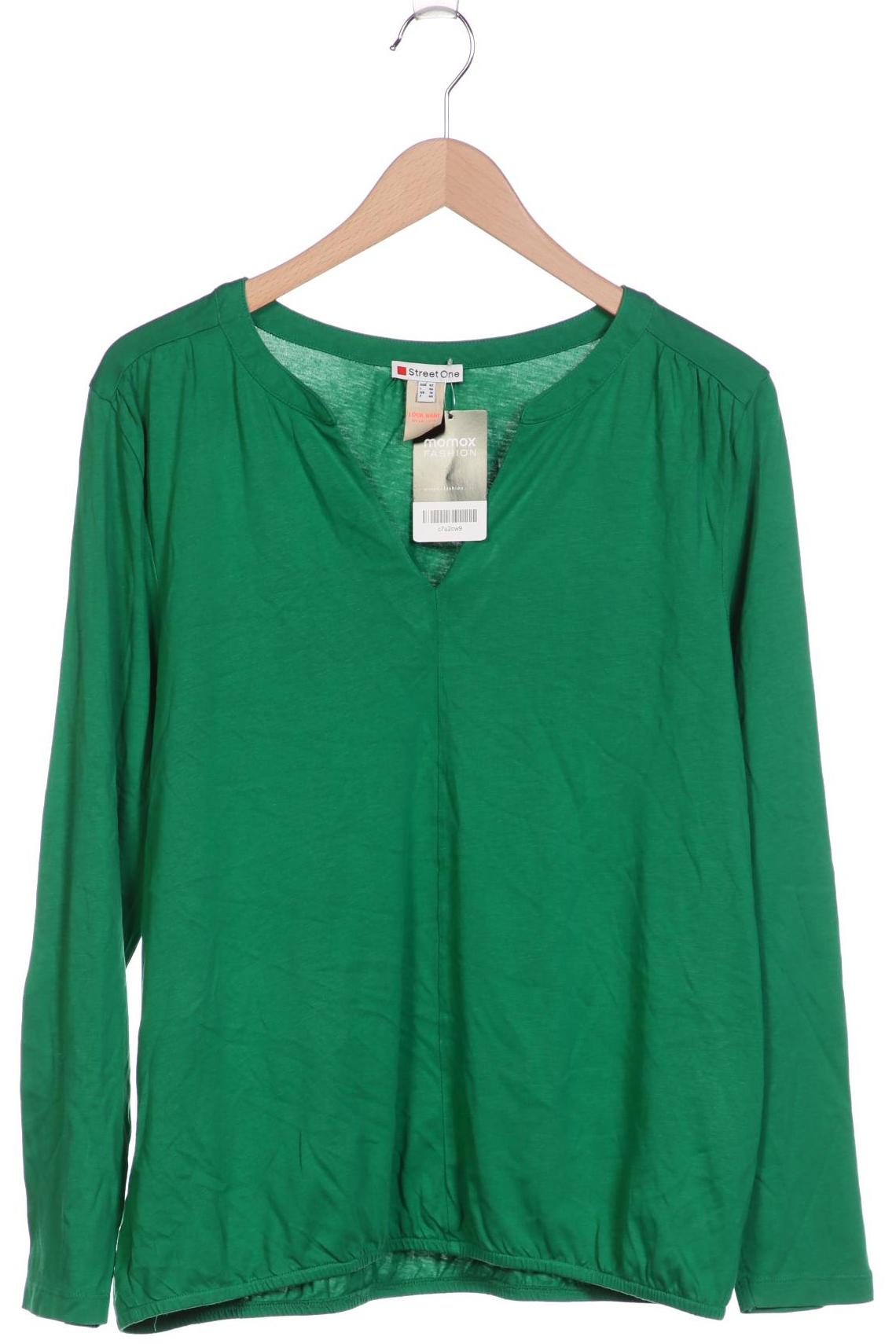 

Street One Damen Langarmshirt, grün, Gr. 42