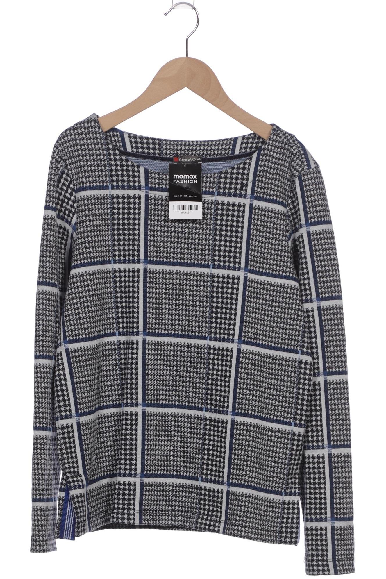 

Street One Damen Pullover, blau, Gr. 38