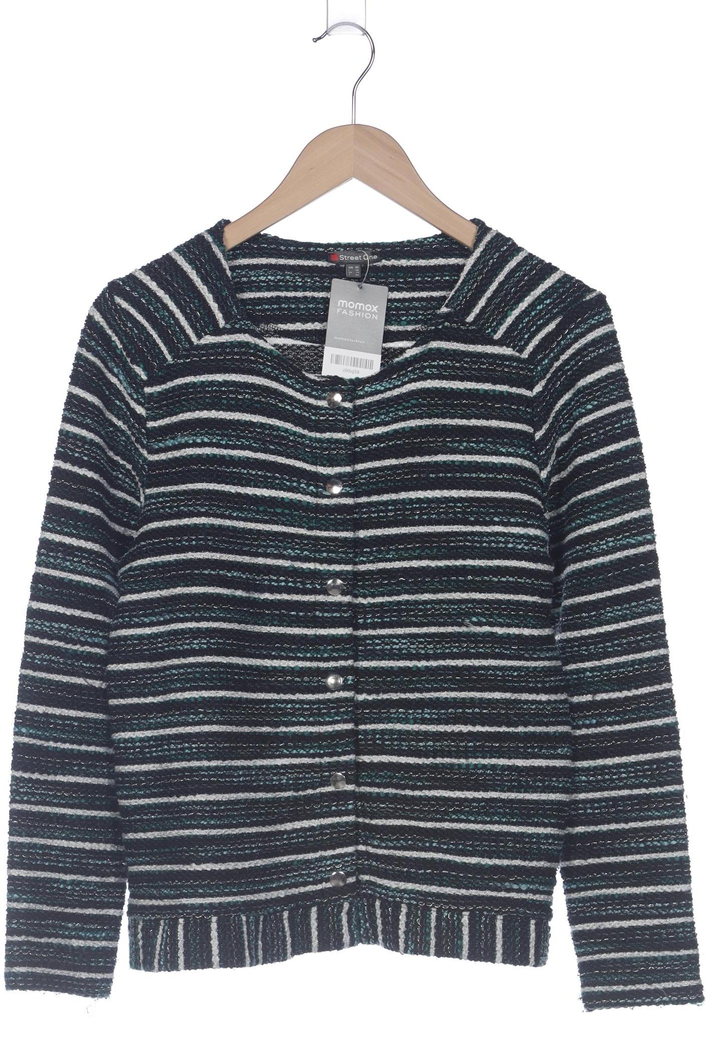 

Street One Damen Strickjacke, grün, Gr. 40
