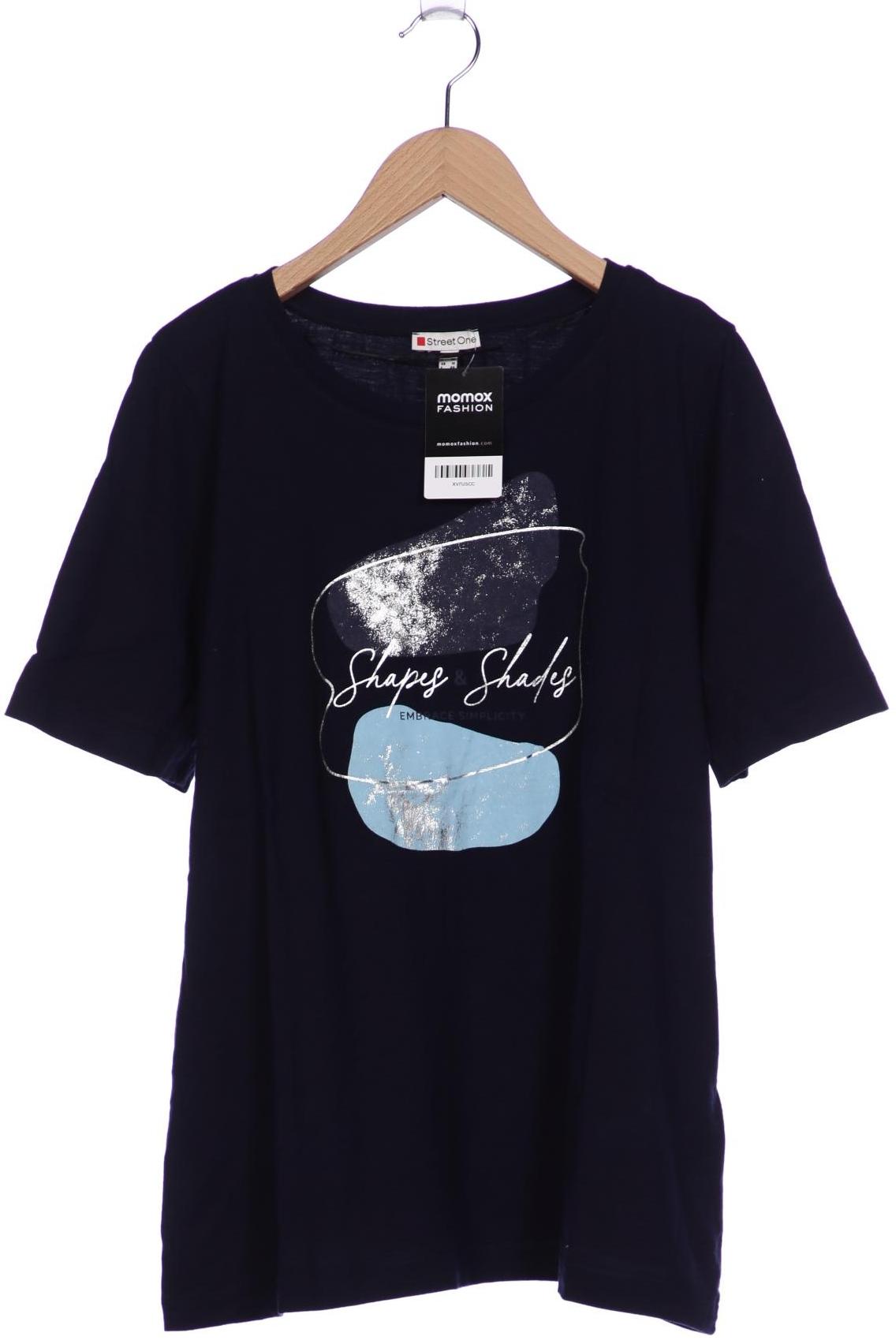 

Street One Damen T-Shirt, marineblau, Gr. 42