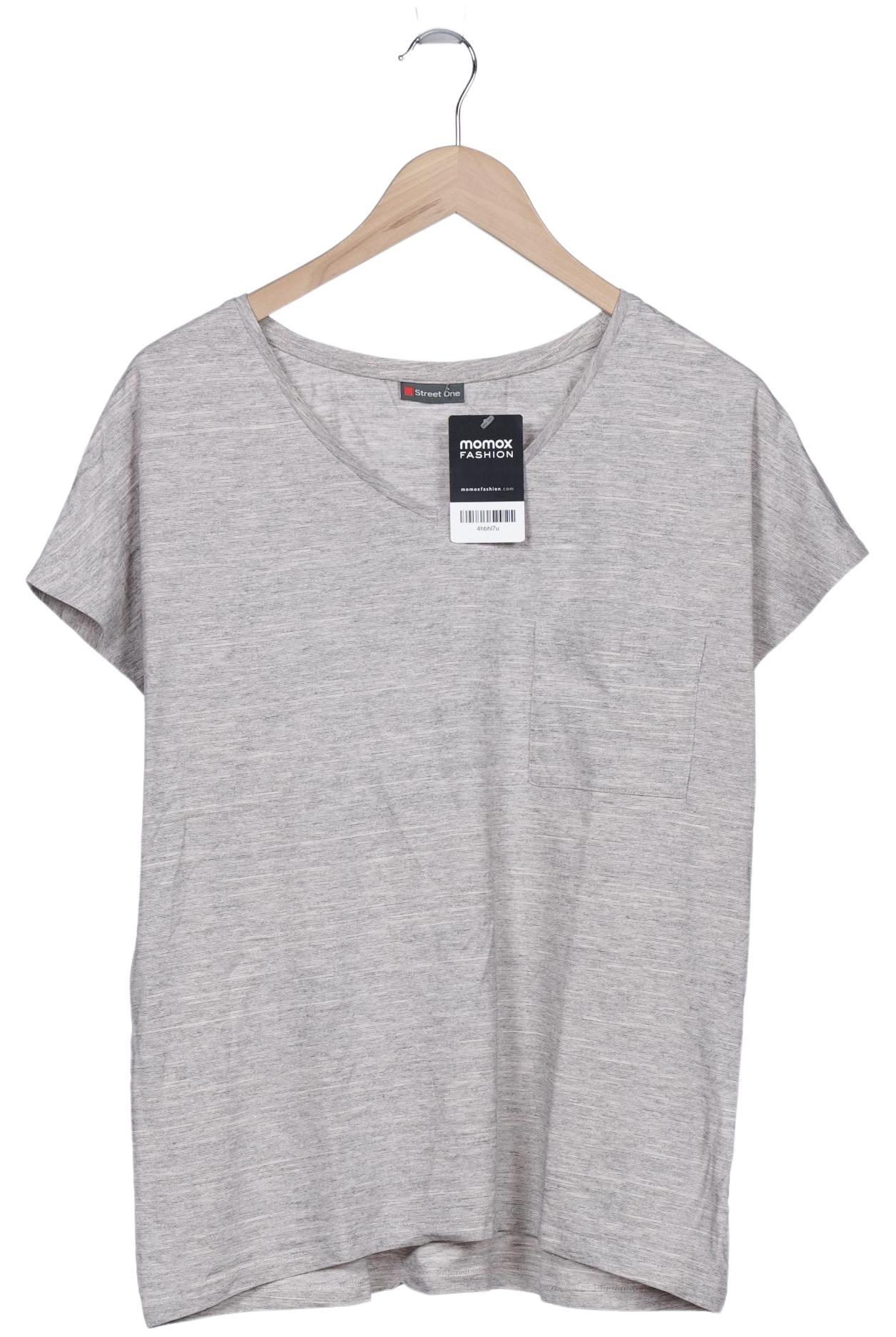 

Street One Damen T-Shirt, grau, Gr. 46