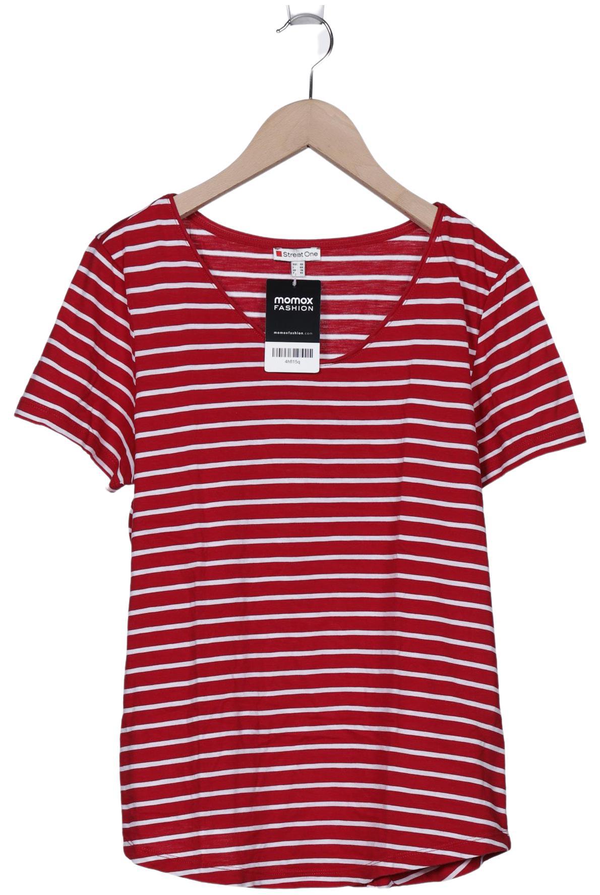 

Street One Damen T-Shirt, rot, Gr. 40