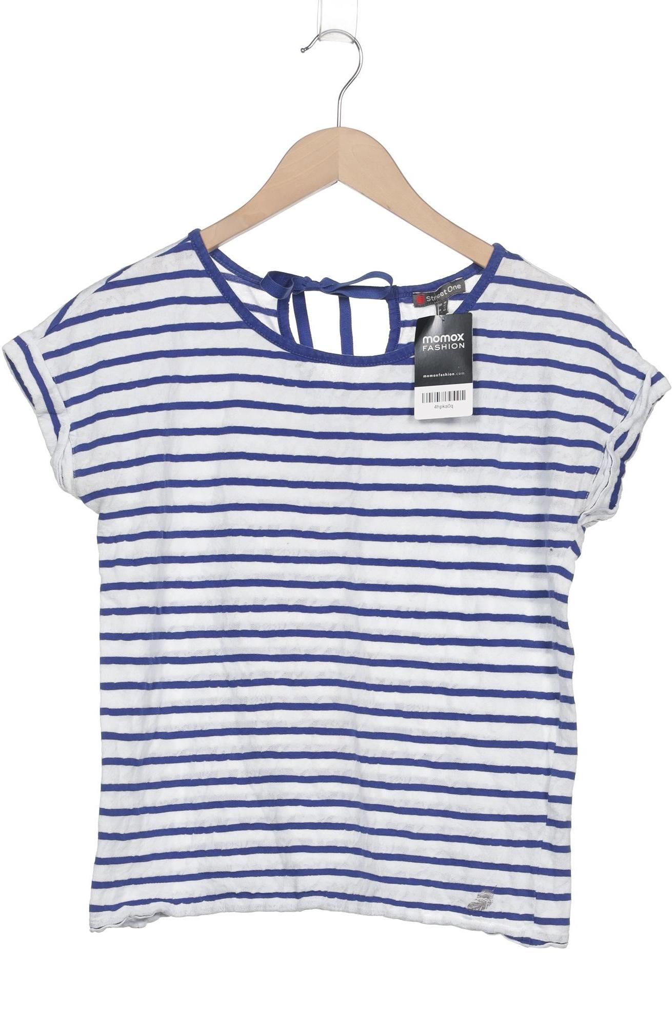 

Street One Damen T-Shirt, blau, Gr. 38