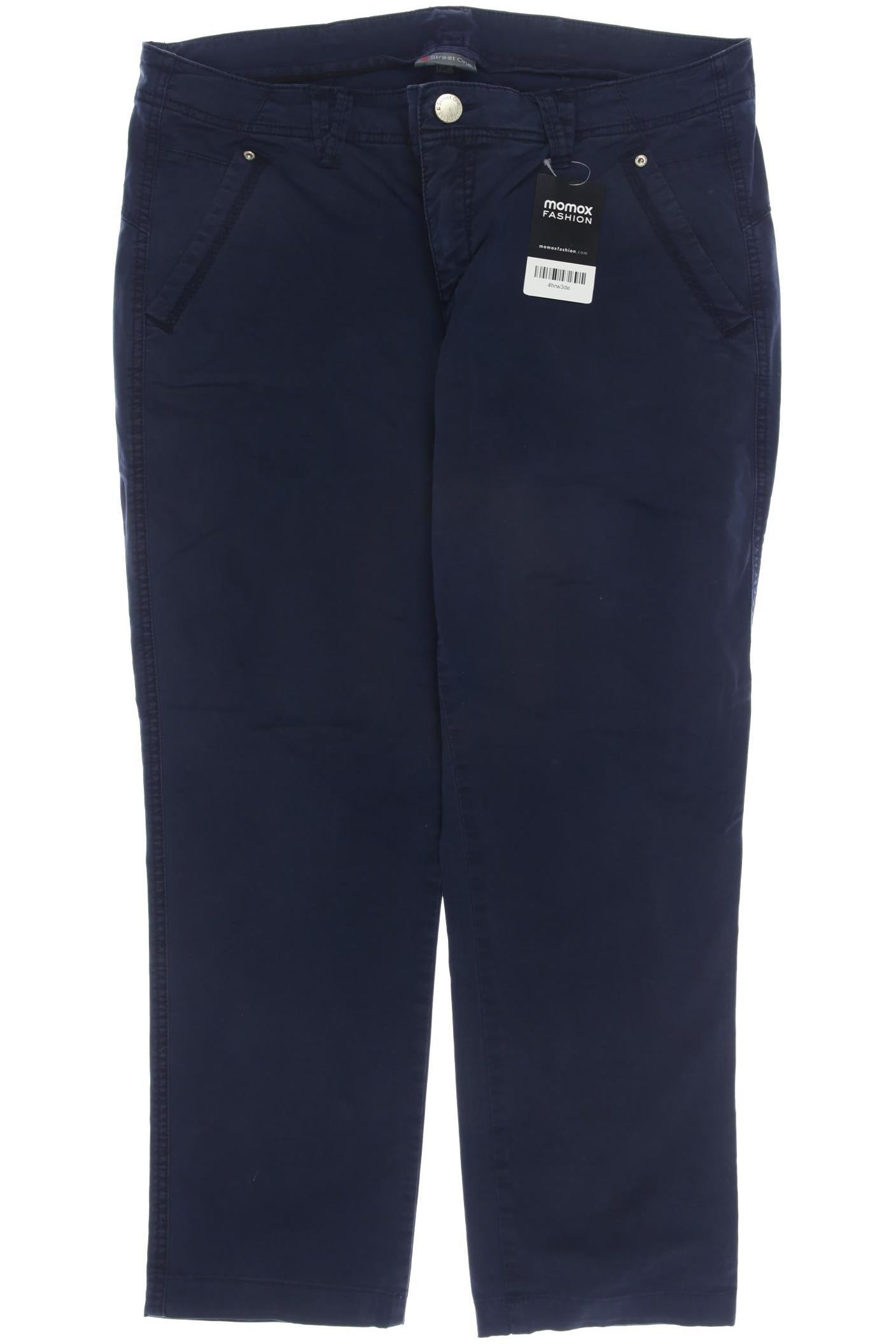 

Street One Damen Stoffhose, marineblau, Gr. 42