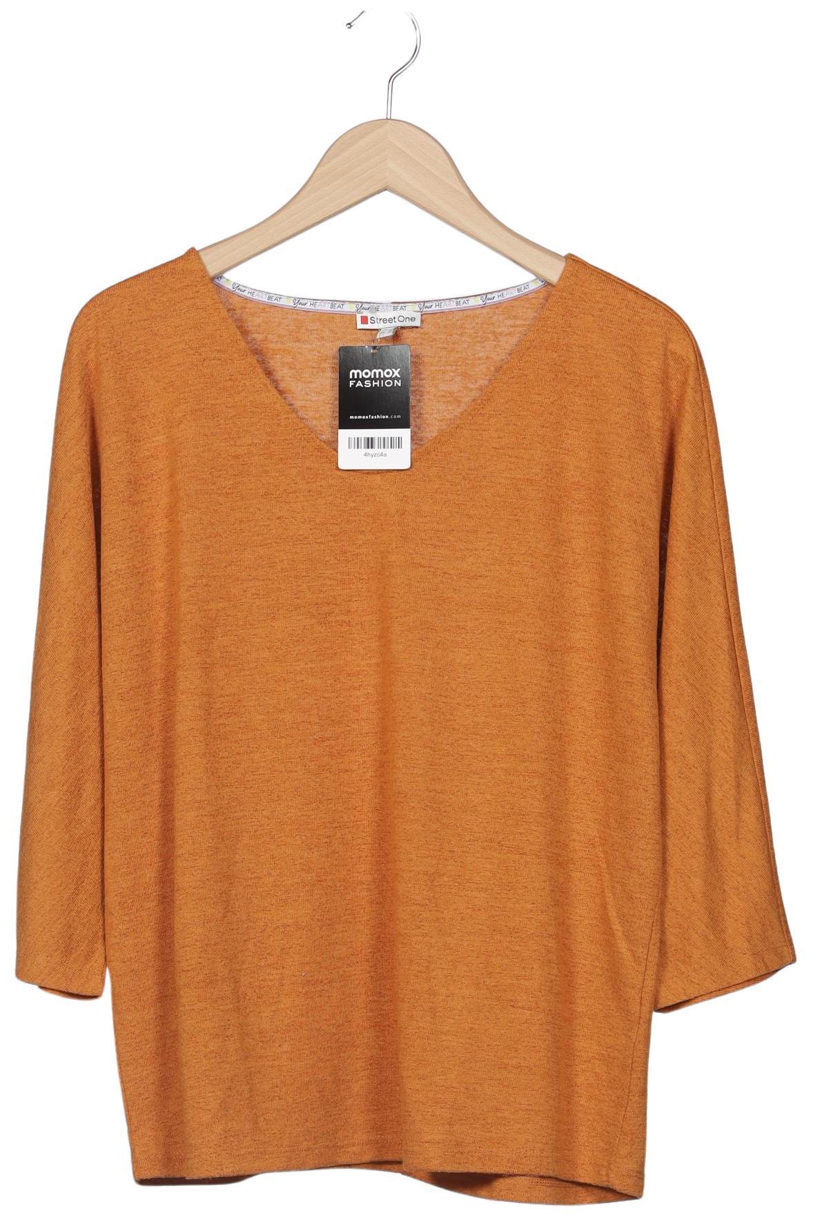 

Street One Damen Pullover, orange, Gr. 40