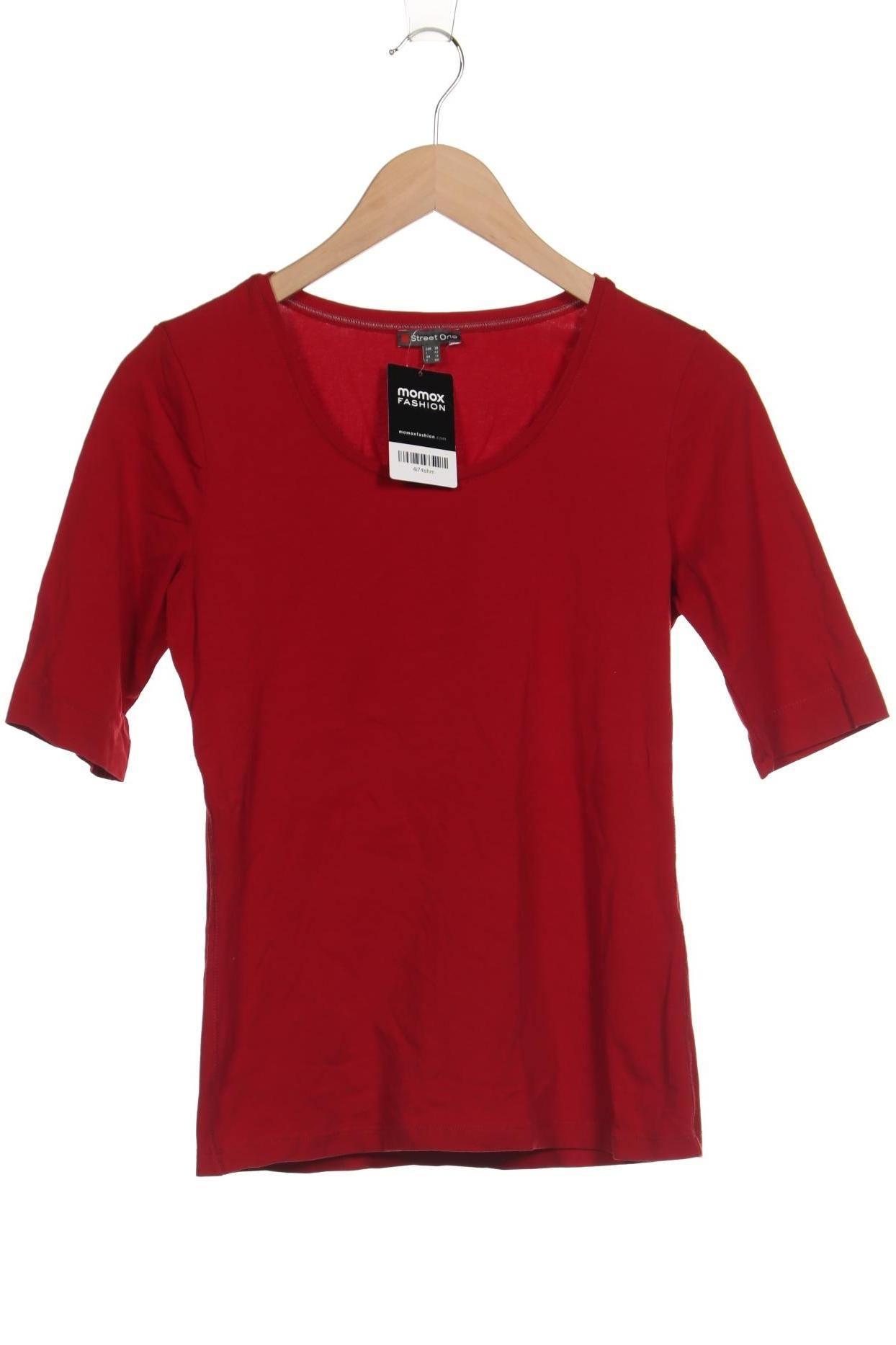 

Street One Damen T-Shirt, rot, Gr. 38
