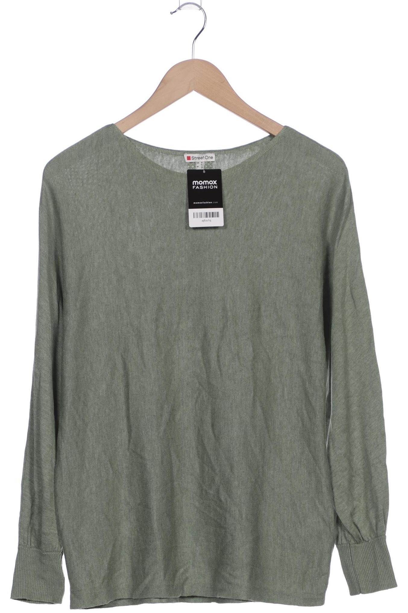 

Street One Damen Pullover, grün, Gr. 38