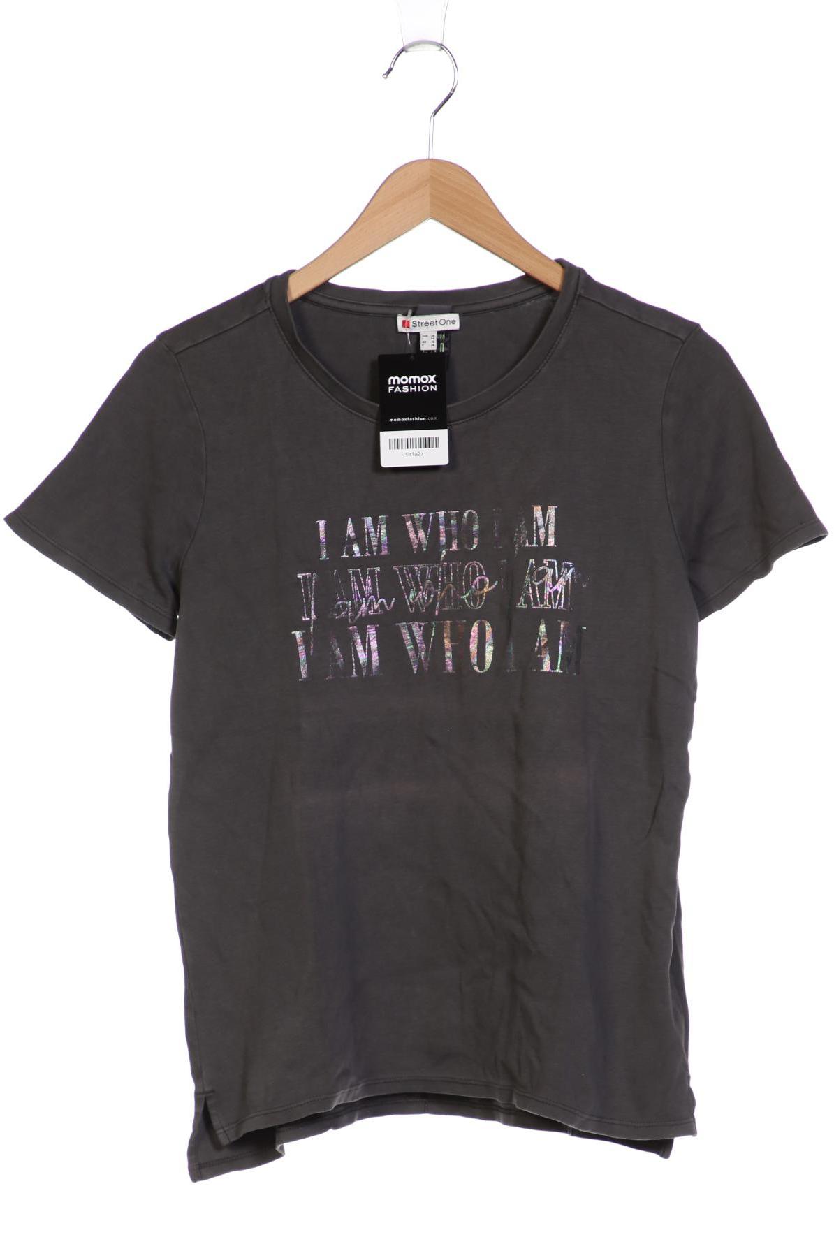 

Street One Damen T-Shirt, grau, Gr. 36