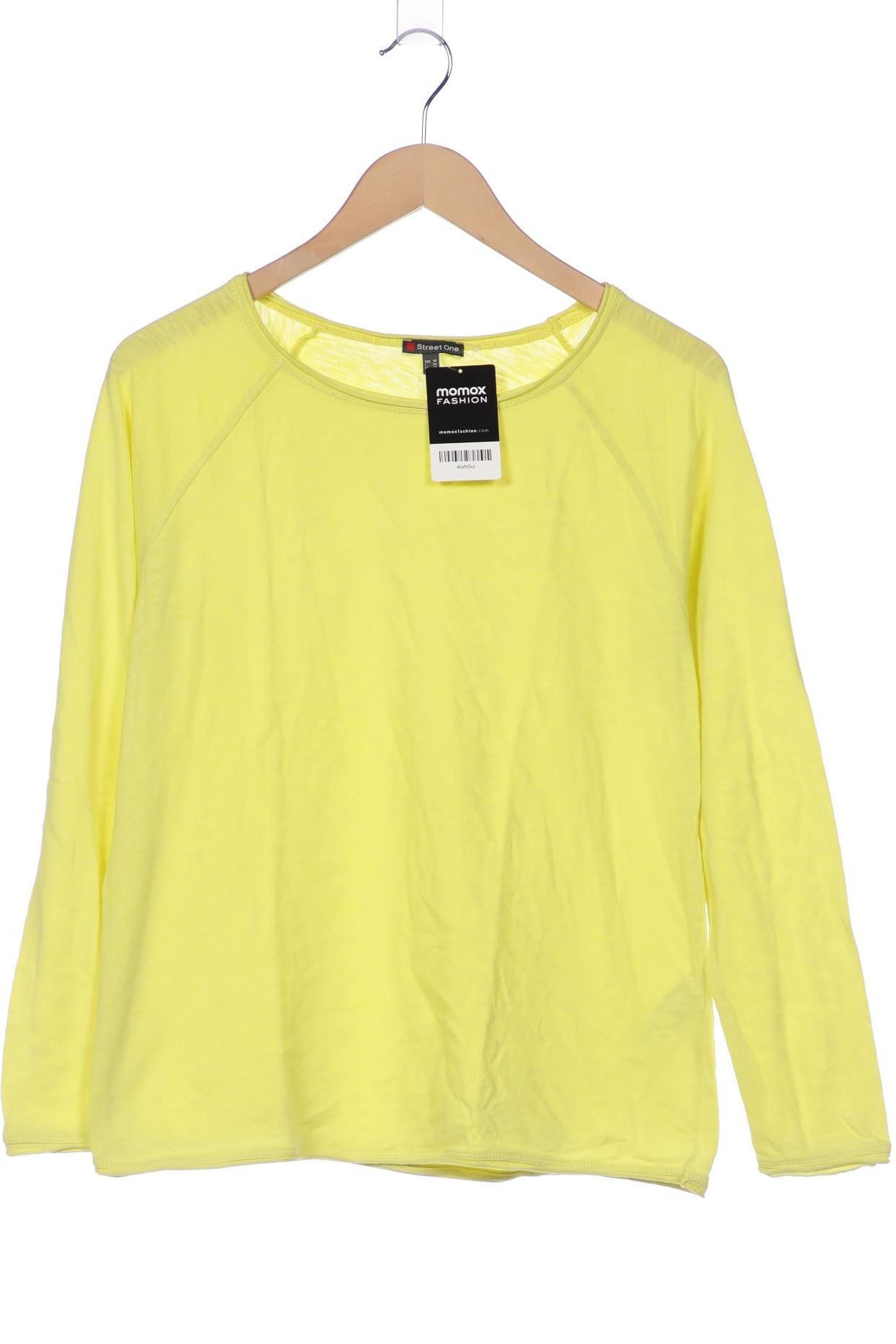 

Street One Damen Langarmshirt, gelb, Gr. 40