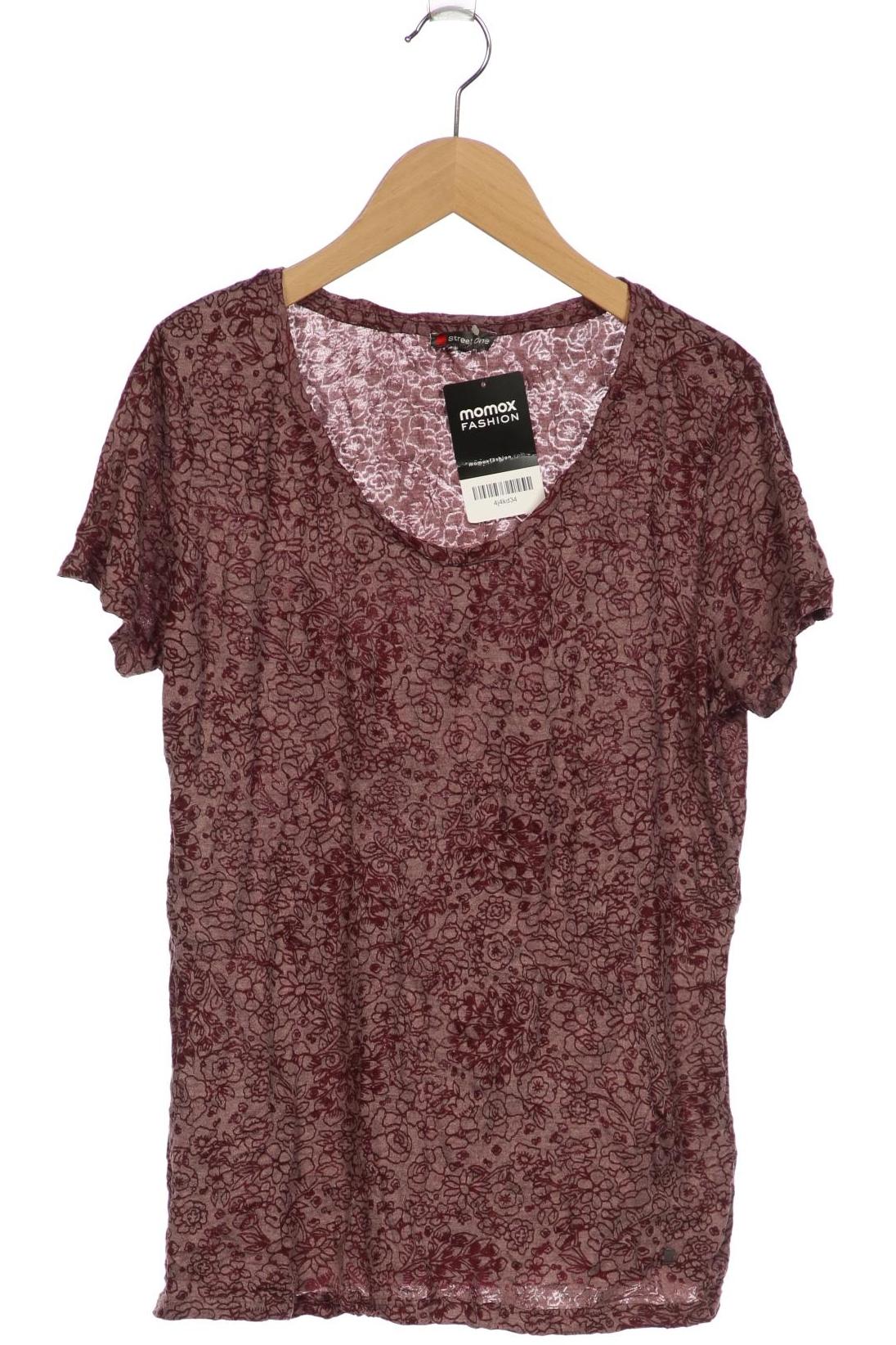 

Street One Damen T-Shirt, bordeaux, Gr. 38