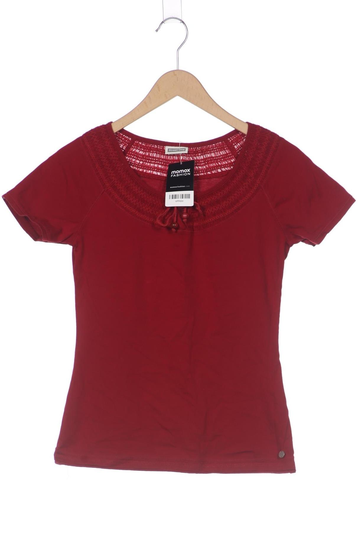

Street One Damen T-Shirt, rot, Gr. 38
