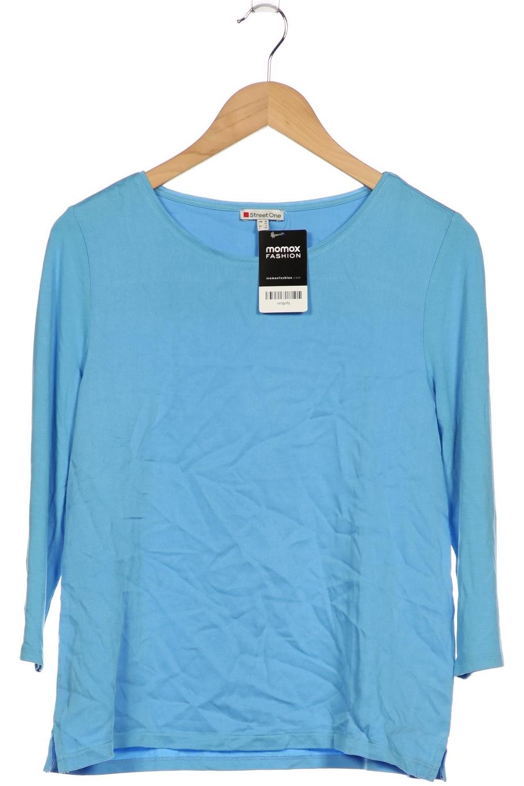 

Street One Damen Langarmshirt, blau, Gr. 38