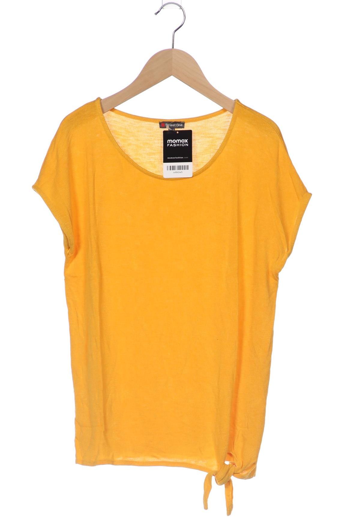 

Street One Damen T-Shirt, gelb, Gr. 36