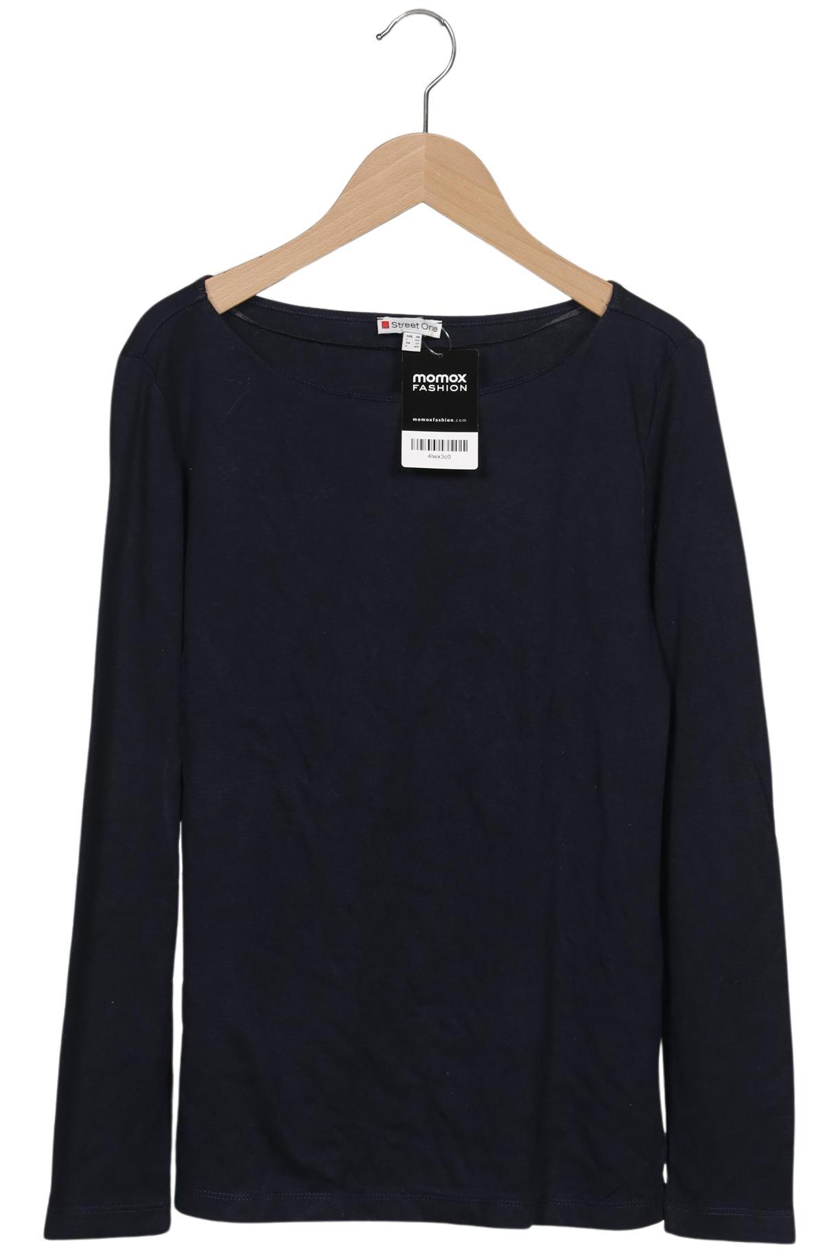

Street One Damen Langarmshirt, marineblau, Gr. 38
