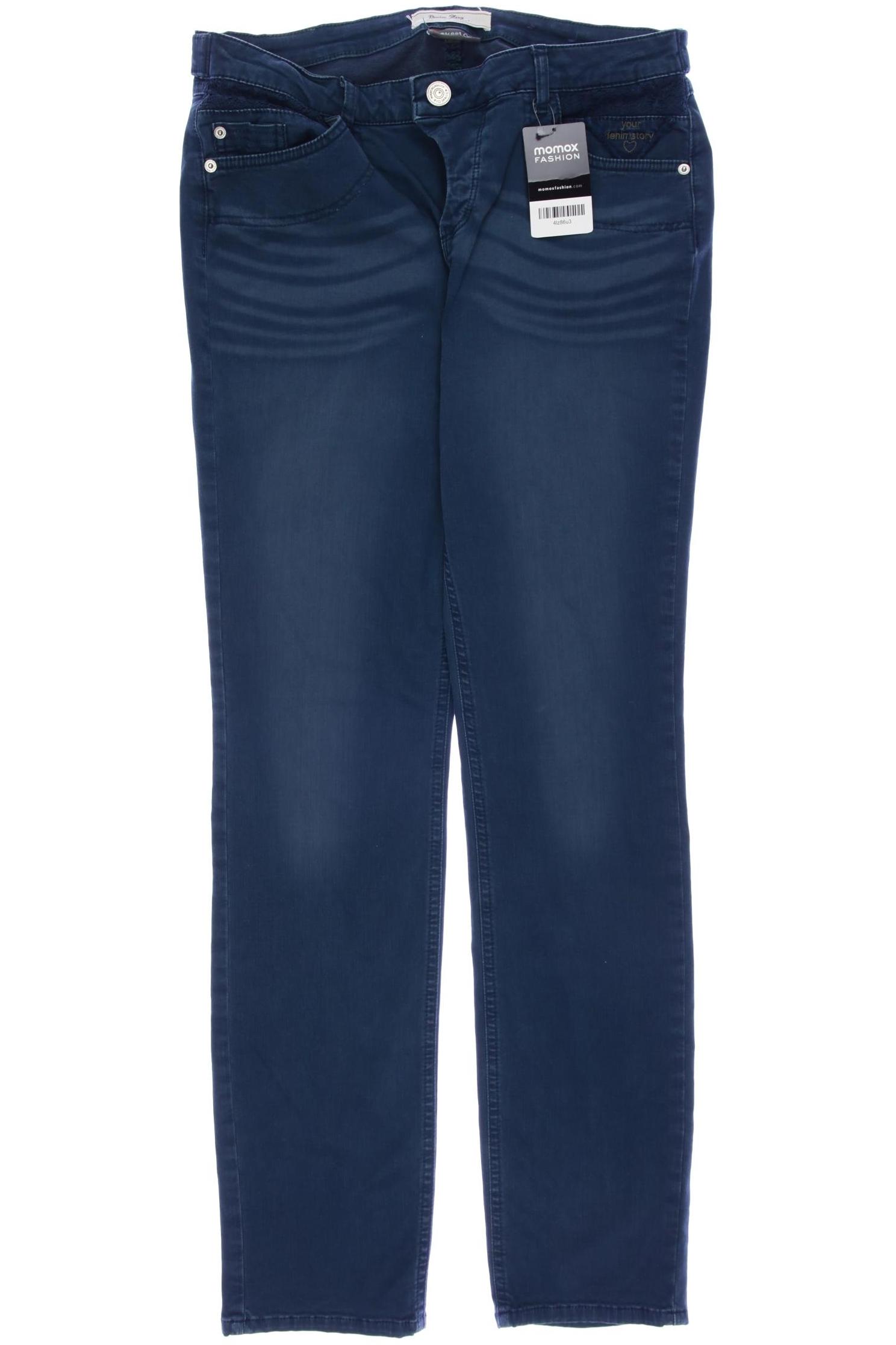 

Street One Damen Jeans, grün, Gr. 28