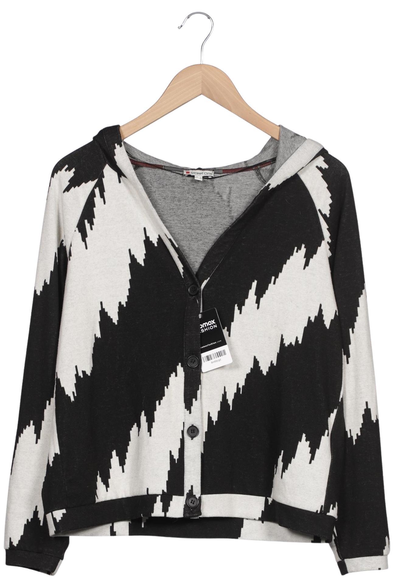 

Street One Damen Kapuzenpullover, schwarz, Gr. 38