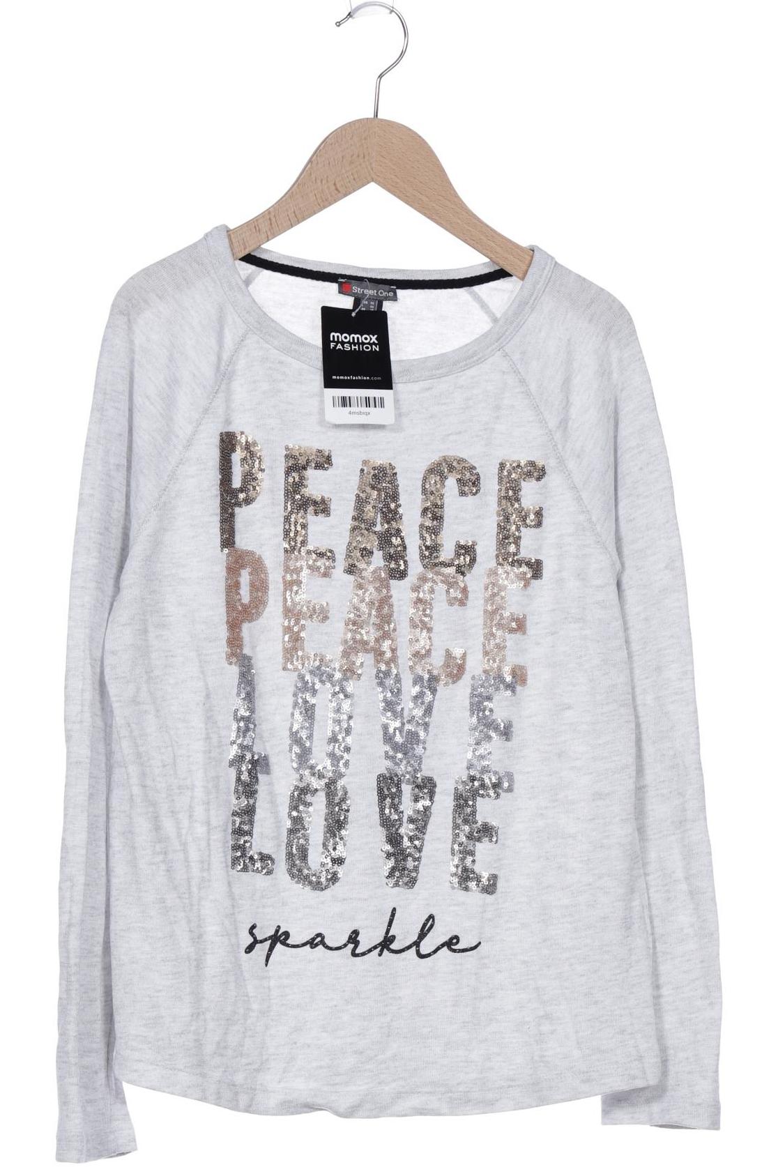 

Street One Damen Pullover, grau, Gr. 38