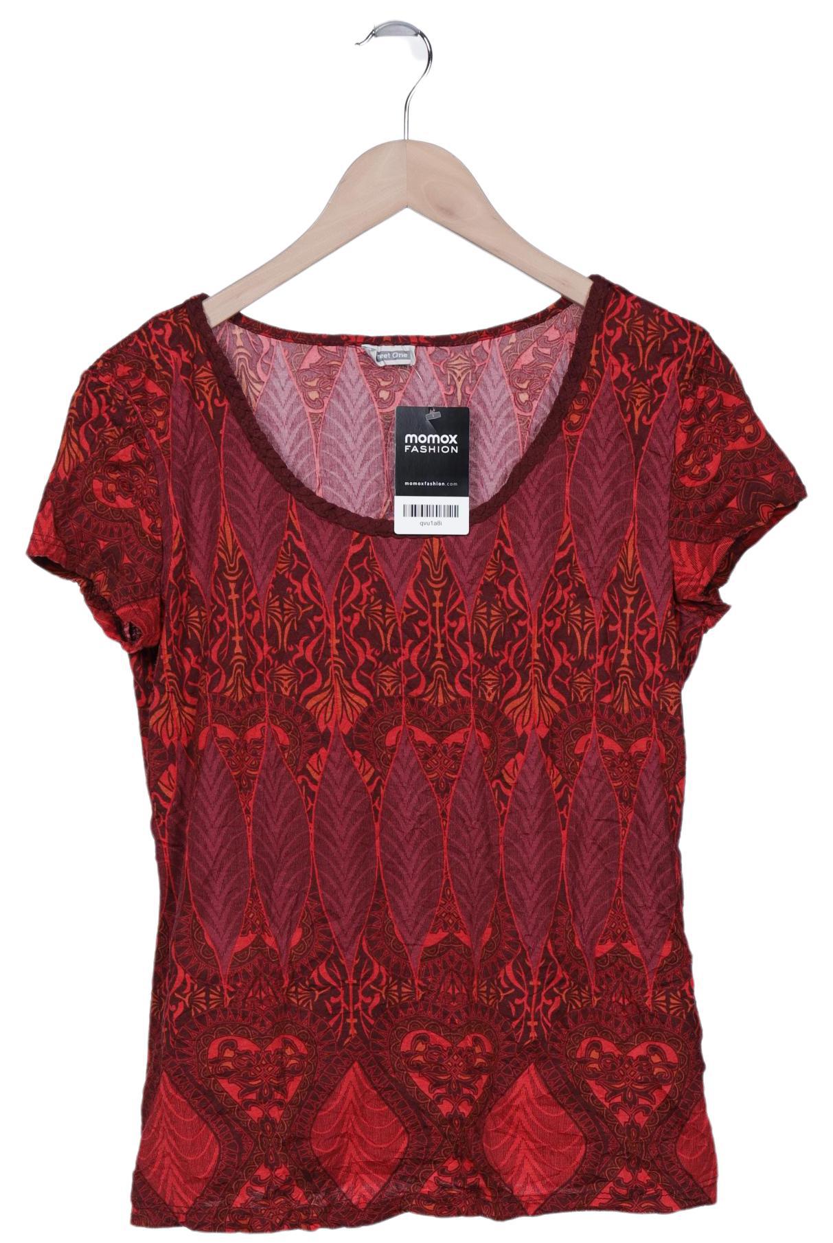 

Street One Damen T-Shirt, rot, Gr. 38