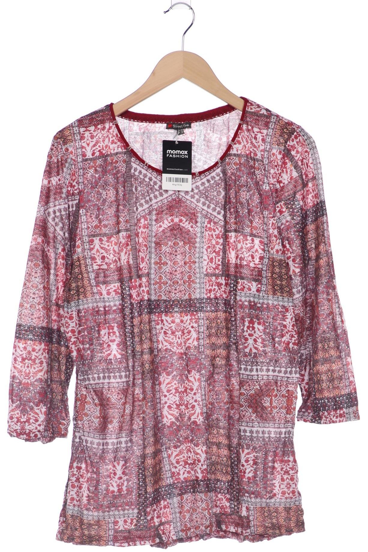 

Street One Damen Langarmshirt, rot, Gr. 44