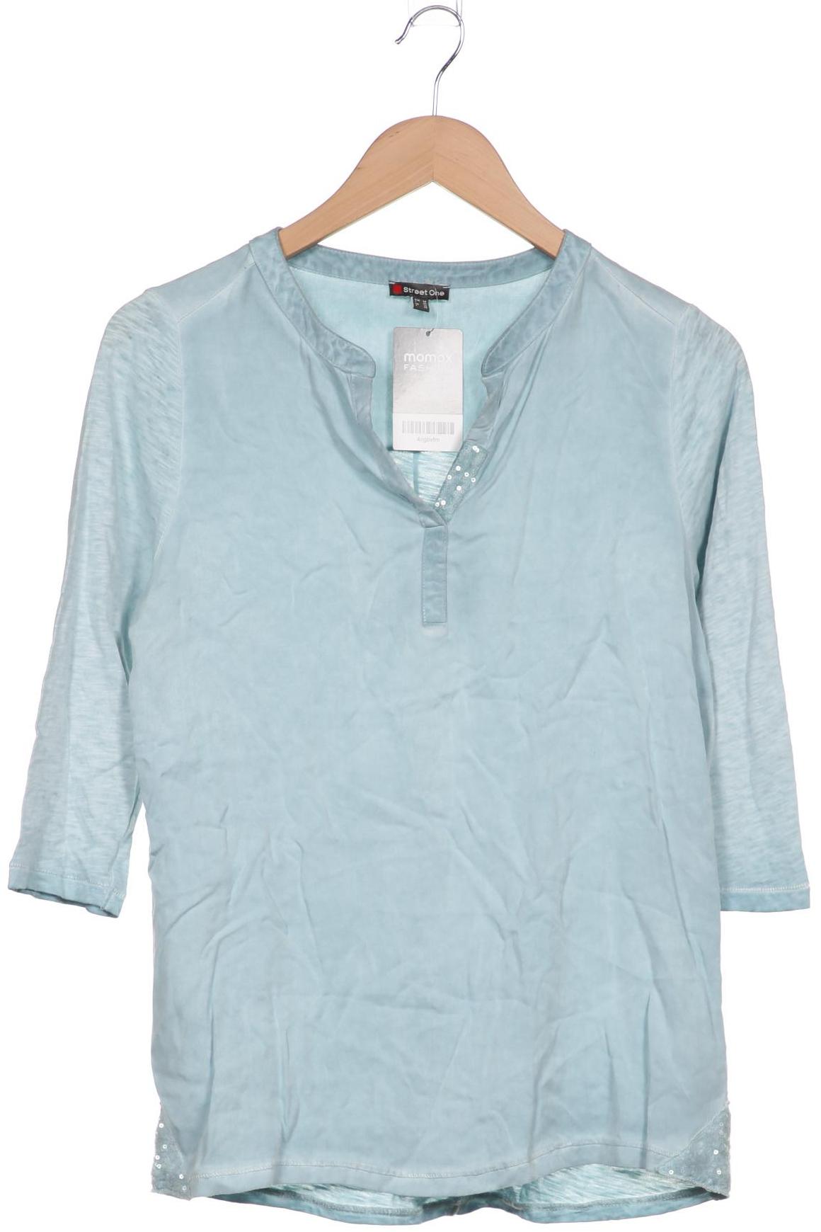

Street One Damen T-Shirt, hellblau, Gr. 36