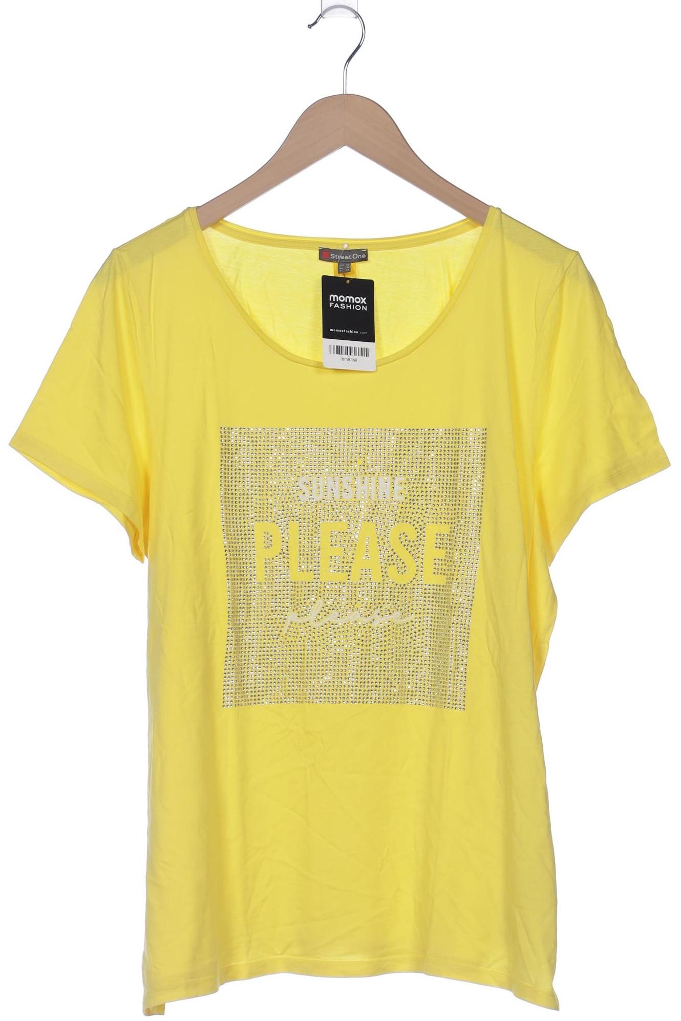 

Street One Damen T-Shirt, gelb, Gr. 42