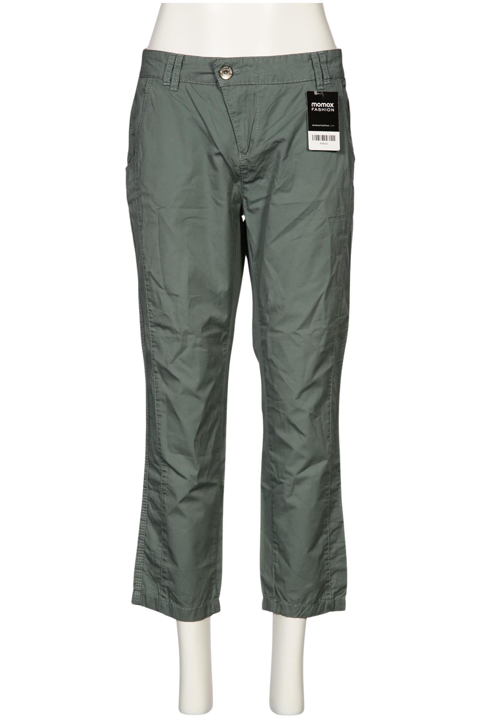 

Street One Damen Stoffhose, grün, Gr. 38