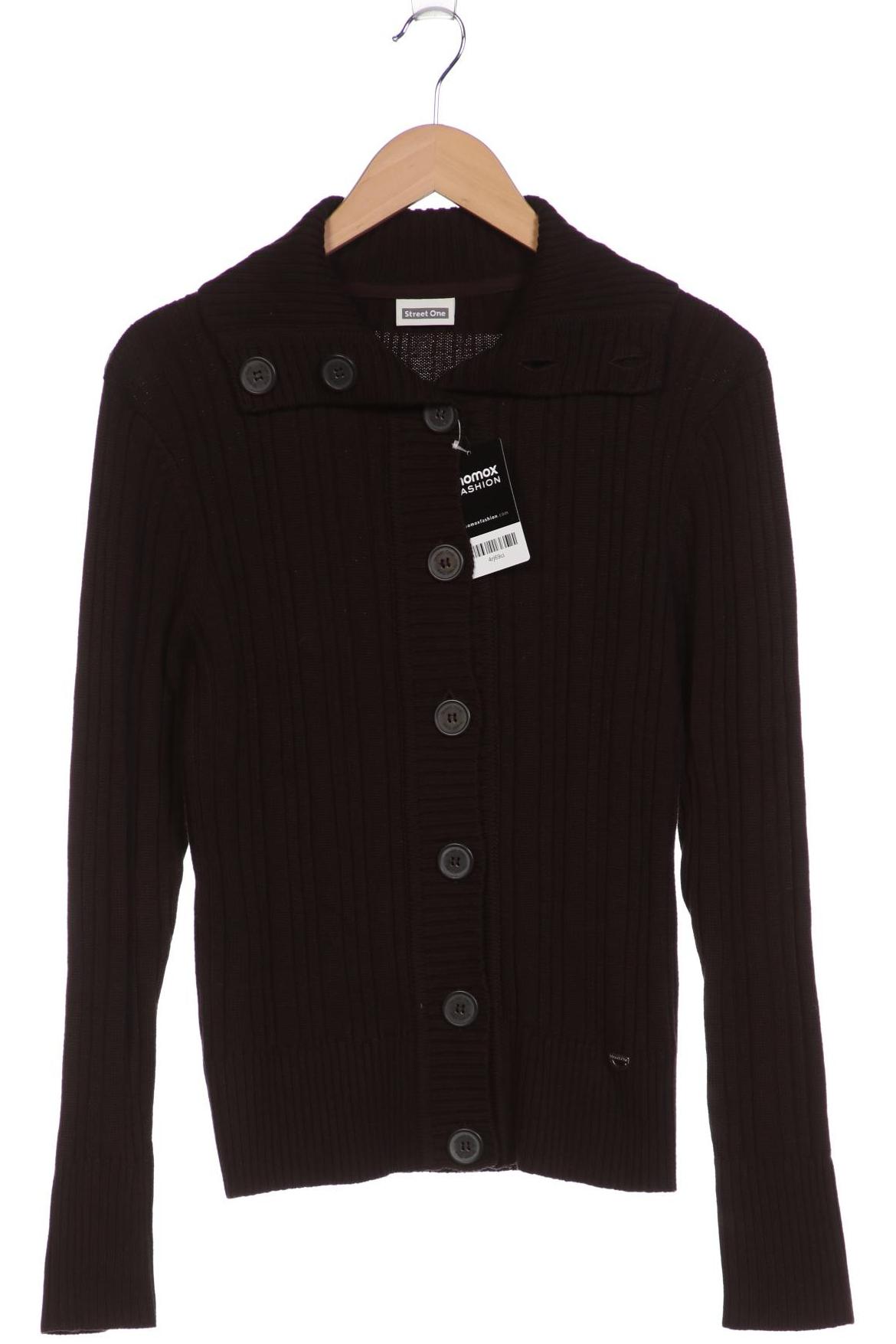 

Street One Damen Strickjacke, braun, Gr. 40
