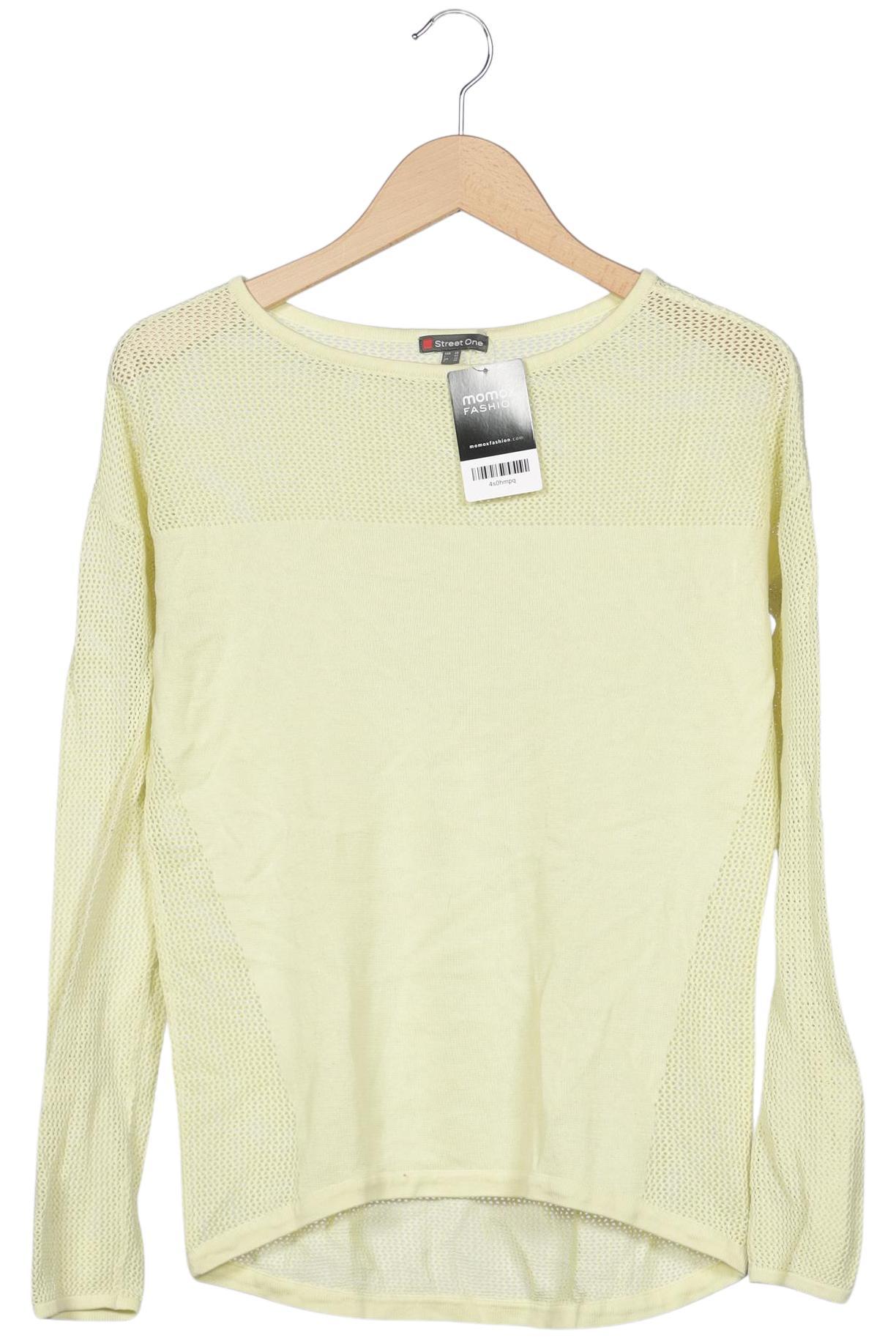 

Street One Damen Pullover, gelb, Gr. 38