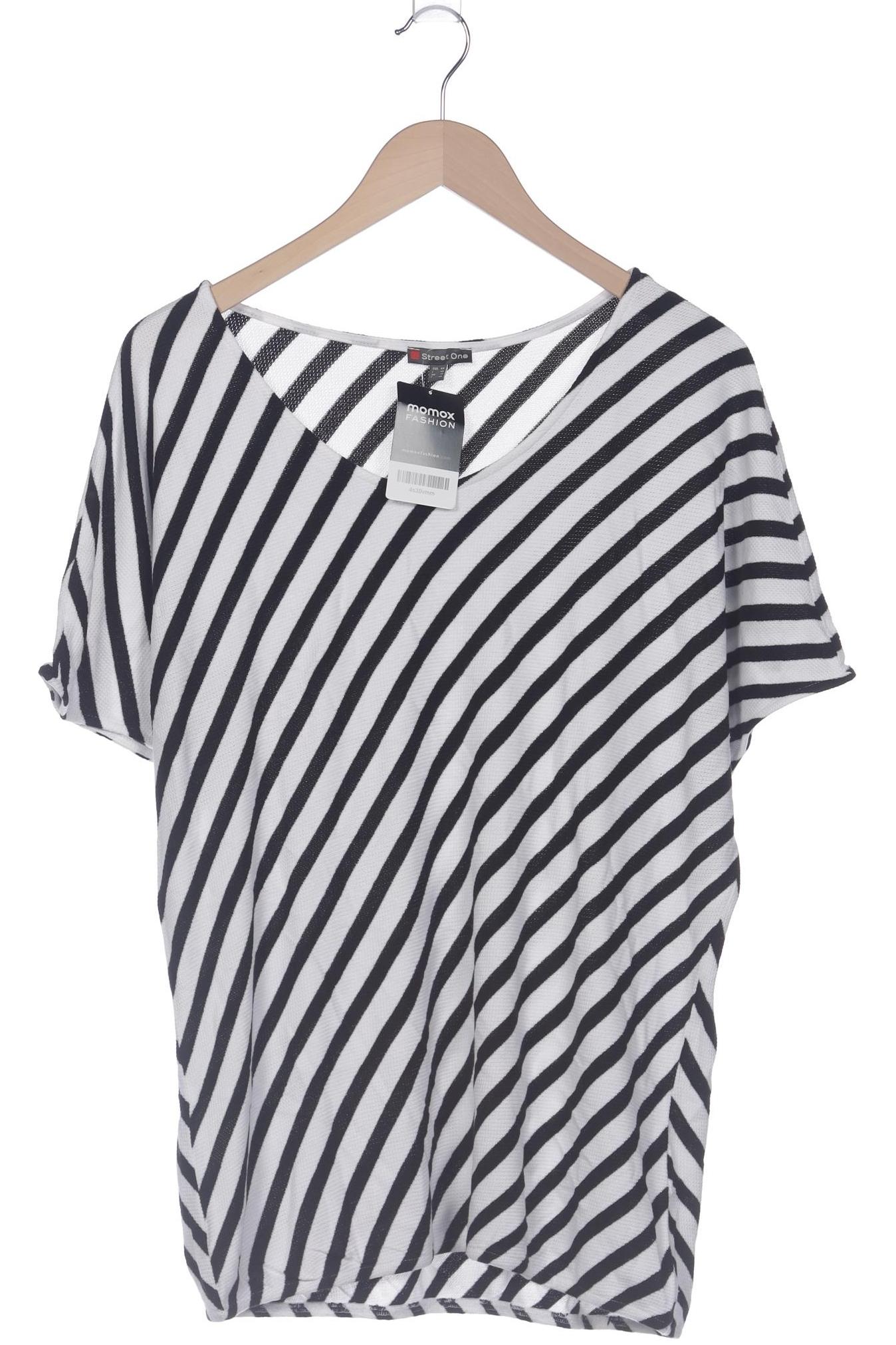 

Street One Damen T-Shirt, schwarz, Gr. 44