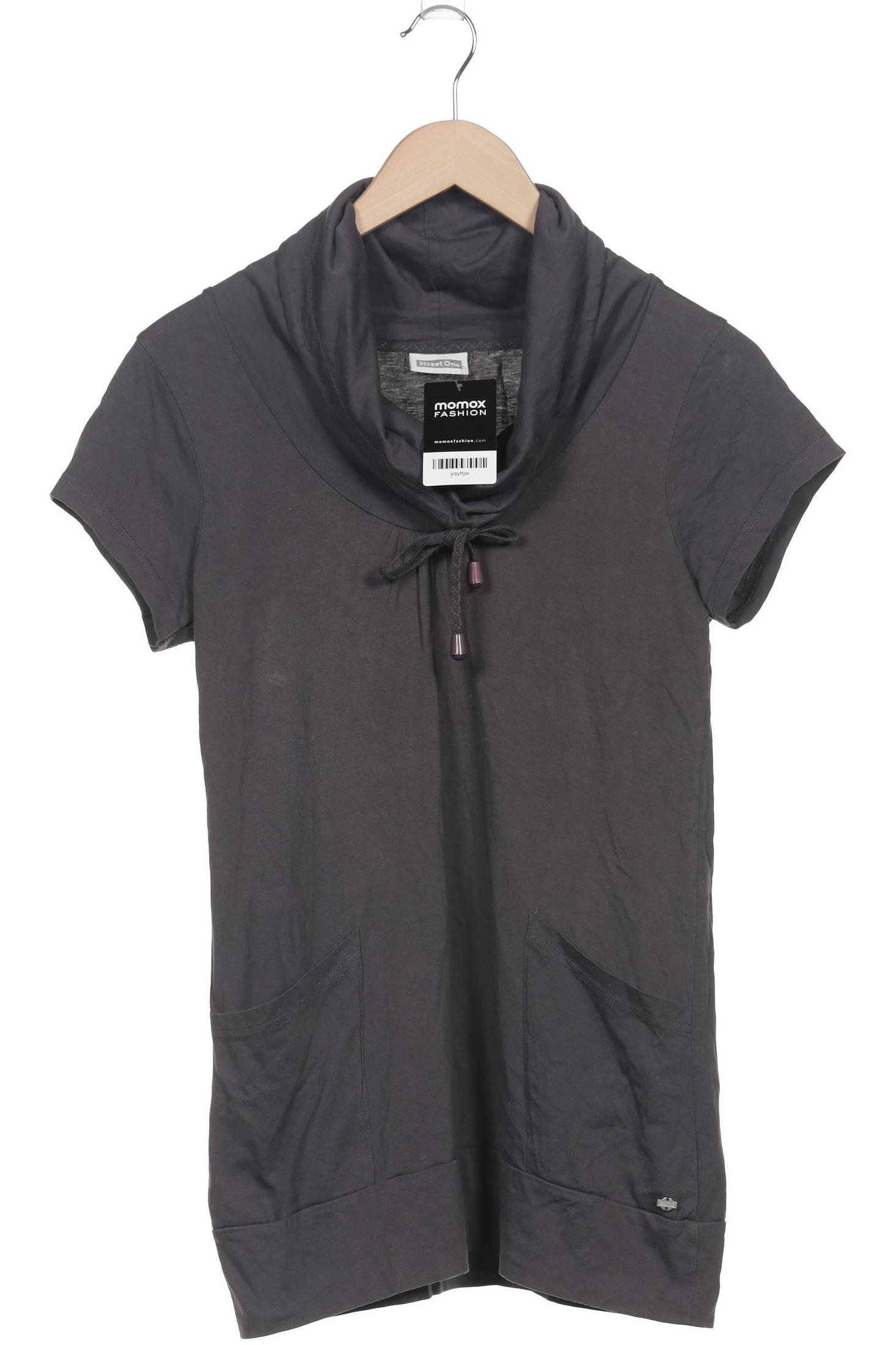 

Street One Damen T-Shirt, grau, Gr. 38