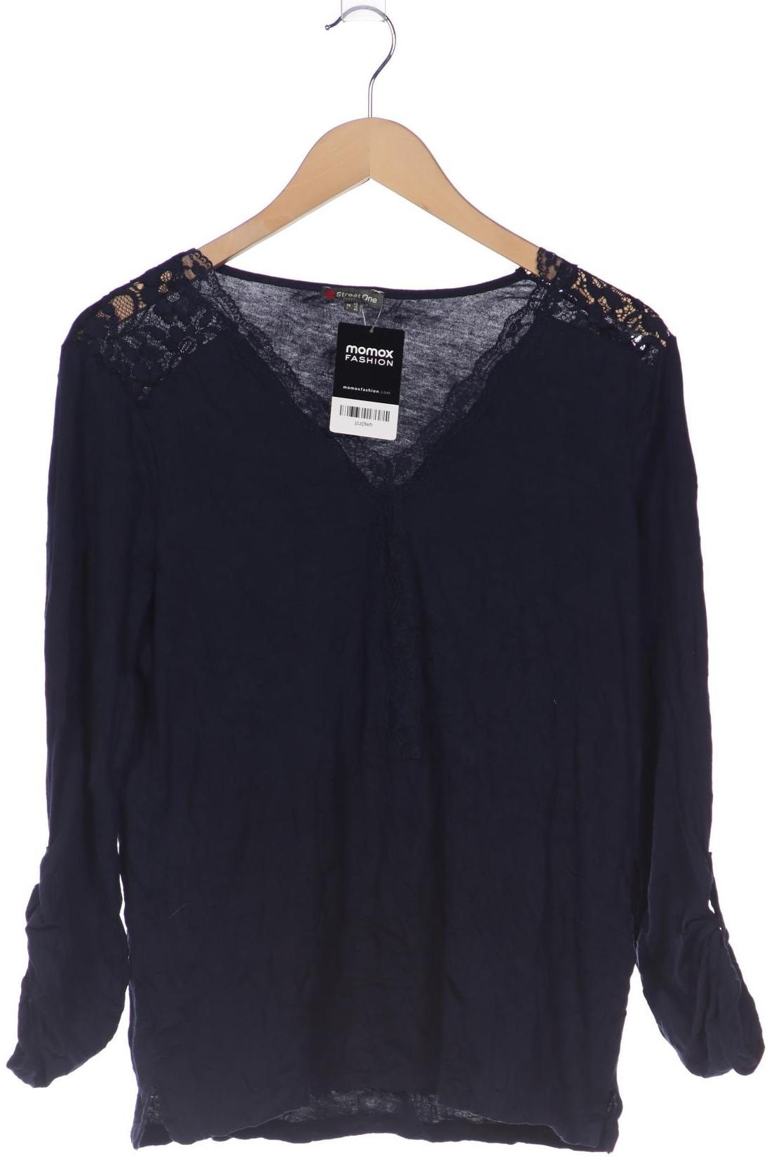 

Street One Damen Langarmshirt, marineblau, Gr. 38