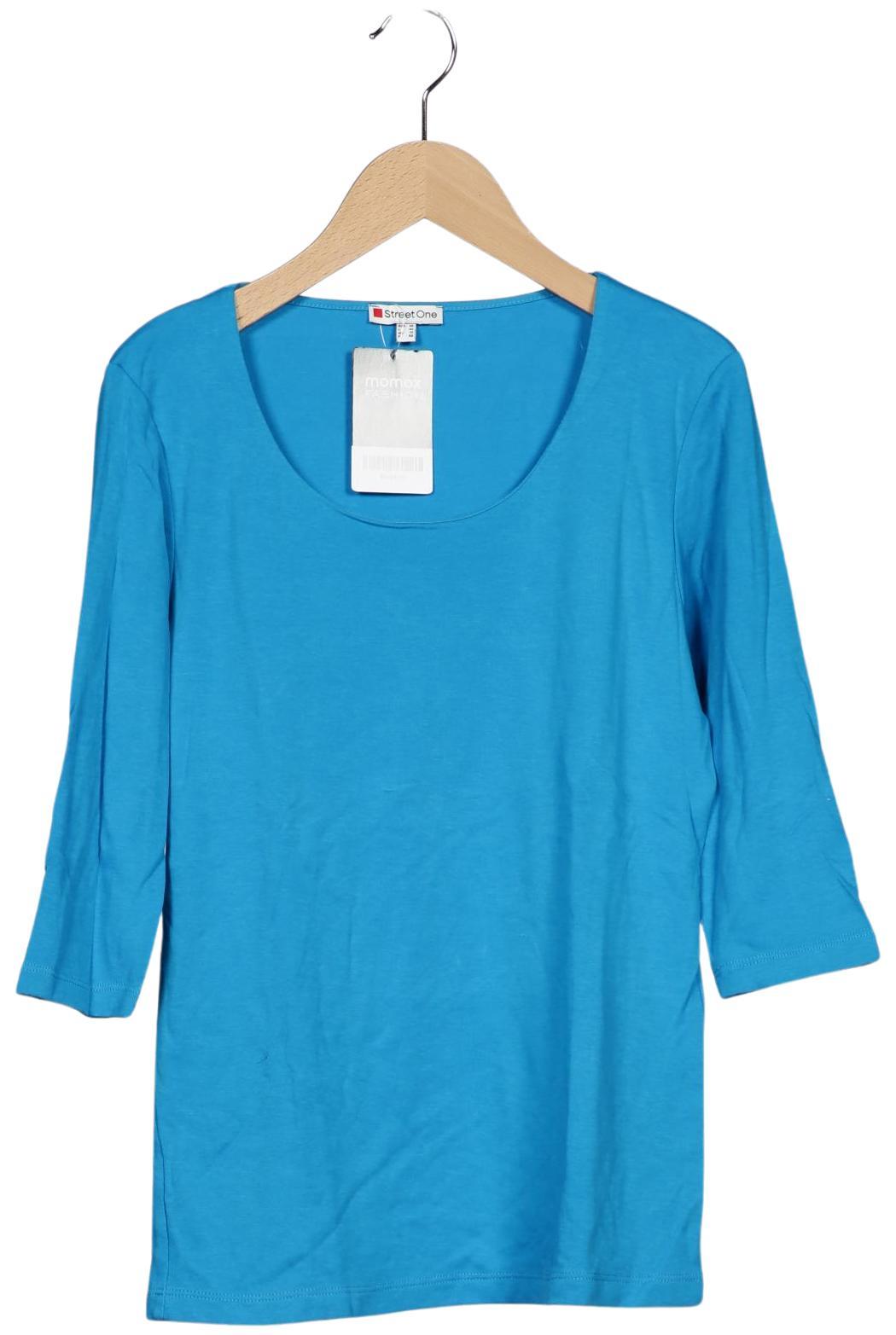 

Street One Damen Langarmshirt, hellblau, Gr. 38