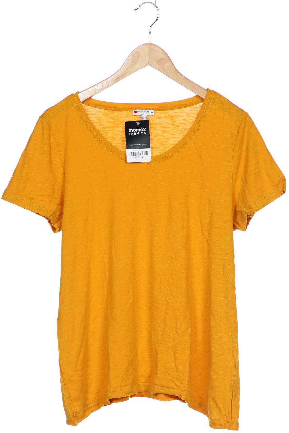 

Street One Damen T-Shirt, gelb, Gr. 42
