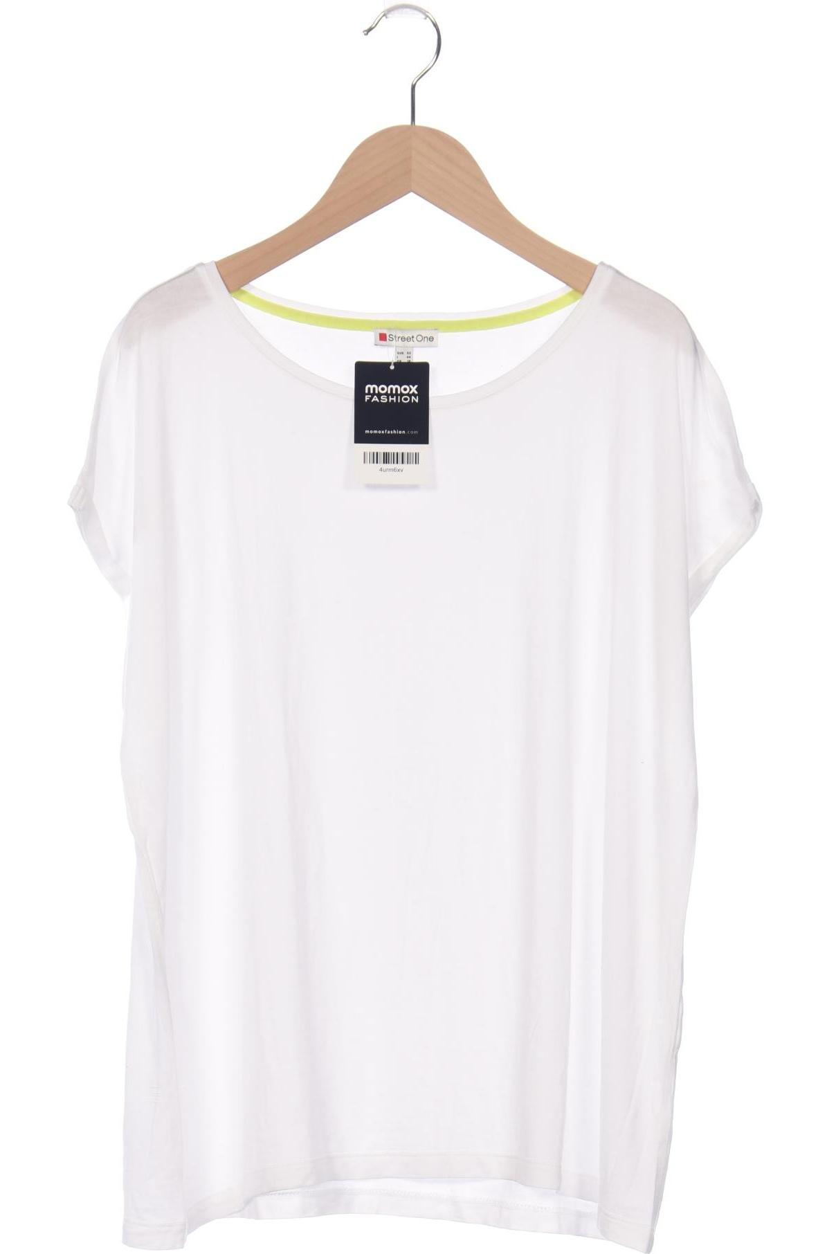 

Street One Damen T-Shirt, weiß, Gr. 42