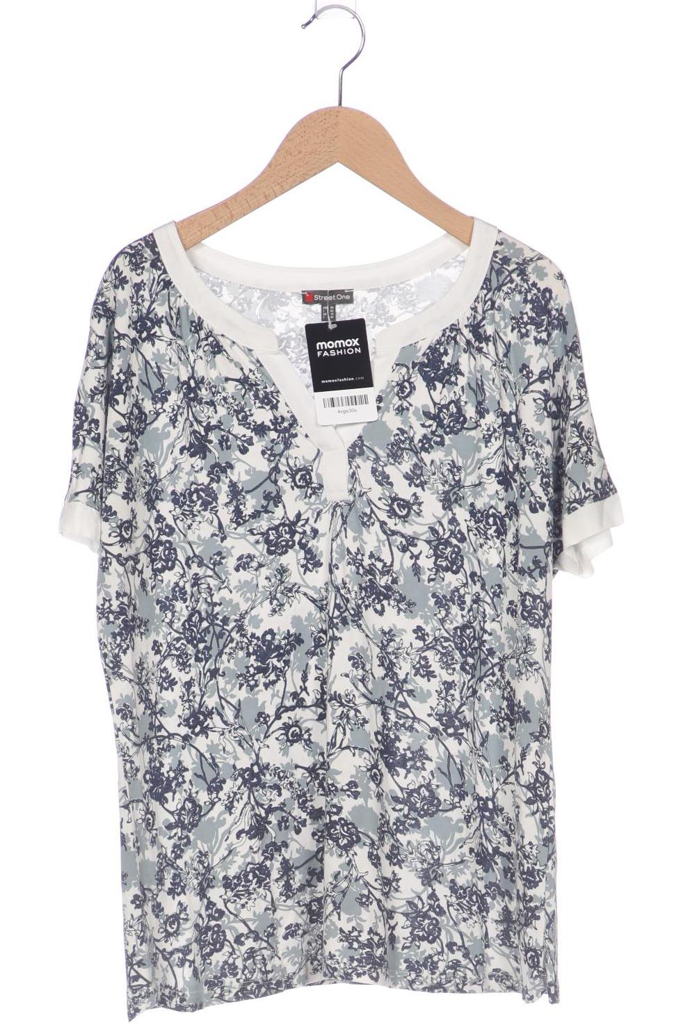

Street One Damen T-Shirt, blau, Gr. 40