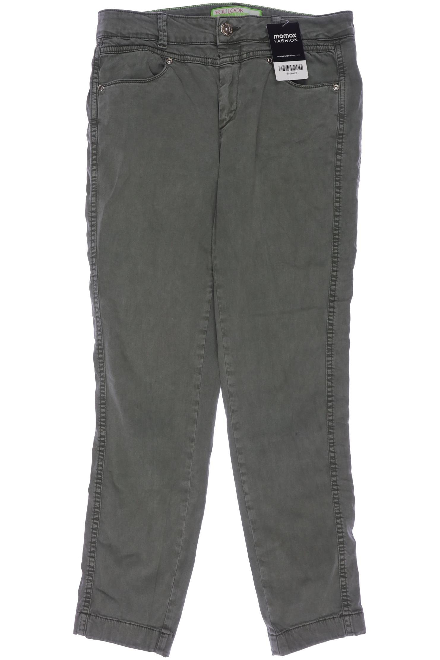 

Street One Damen Stoffhose, grün, Gr. 38
